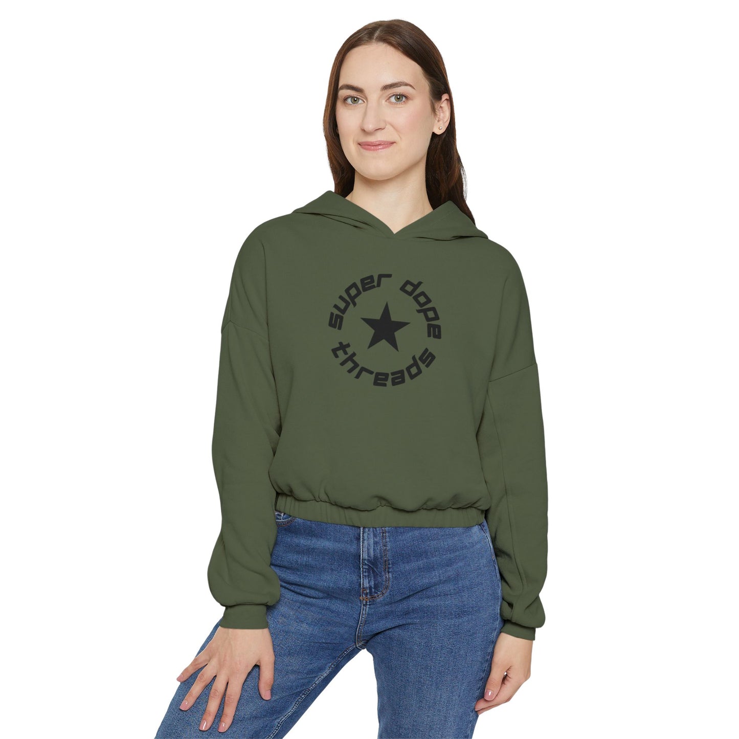 Super Dope Threads - Super Dope Ladies Cinched Hoodie