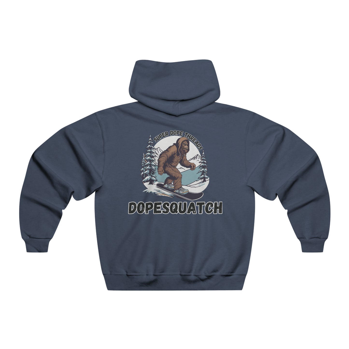 Super Dope Threads - DopeSquatch Snowboard Hoodie