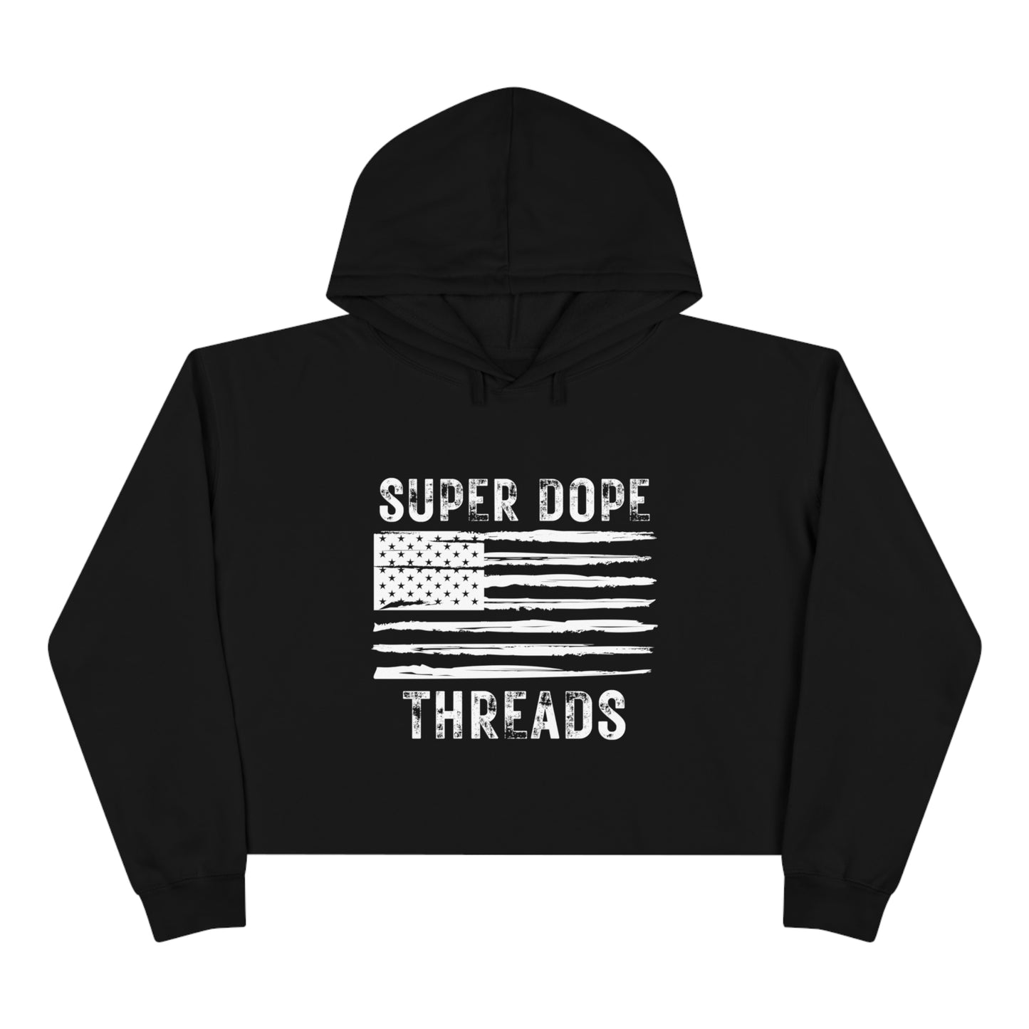 Super Dope Threads - Dope Ladies Crop Hoodie