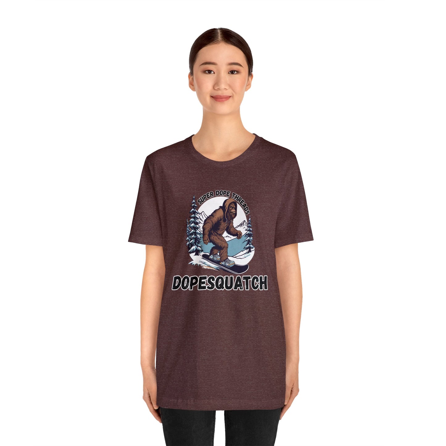 Super Dope Threads - DopeSquatch Snowboard Tee