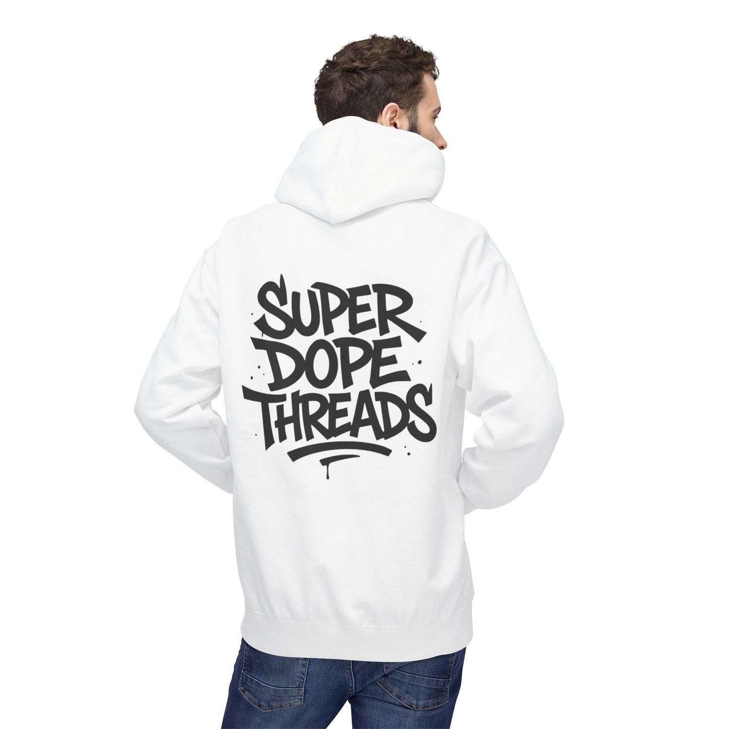 Super Dope Threads - Graffiti Logo Hoodie