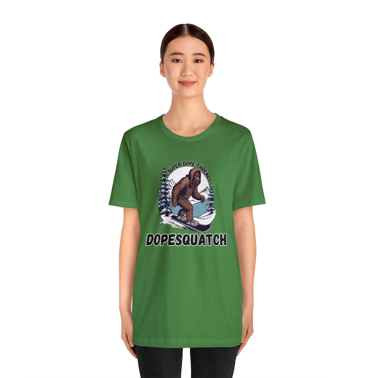 Super Dope Threads - DopeSquatch Snowboard Tee