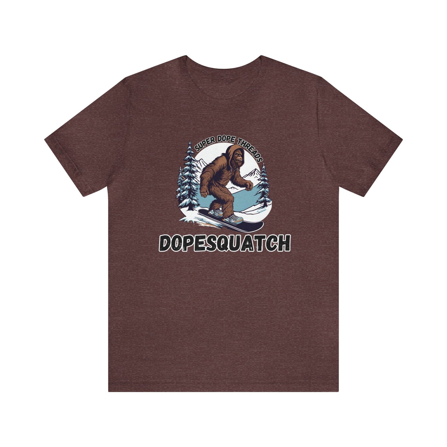 Super Dope Threads - DopeSquatch Snowboard Tee