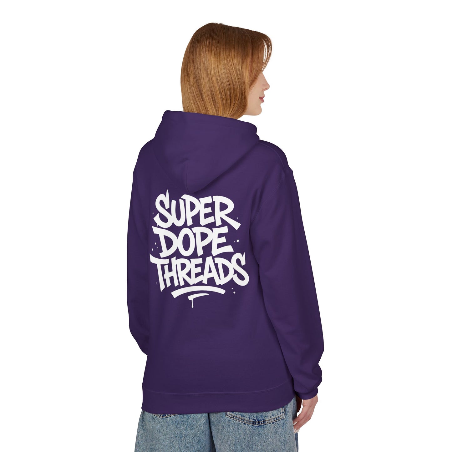 Super Dope Threads - Graffiti Logo Hoodie