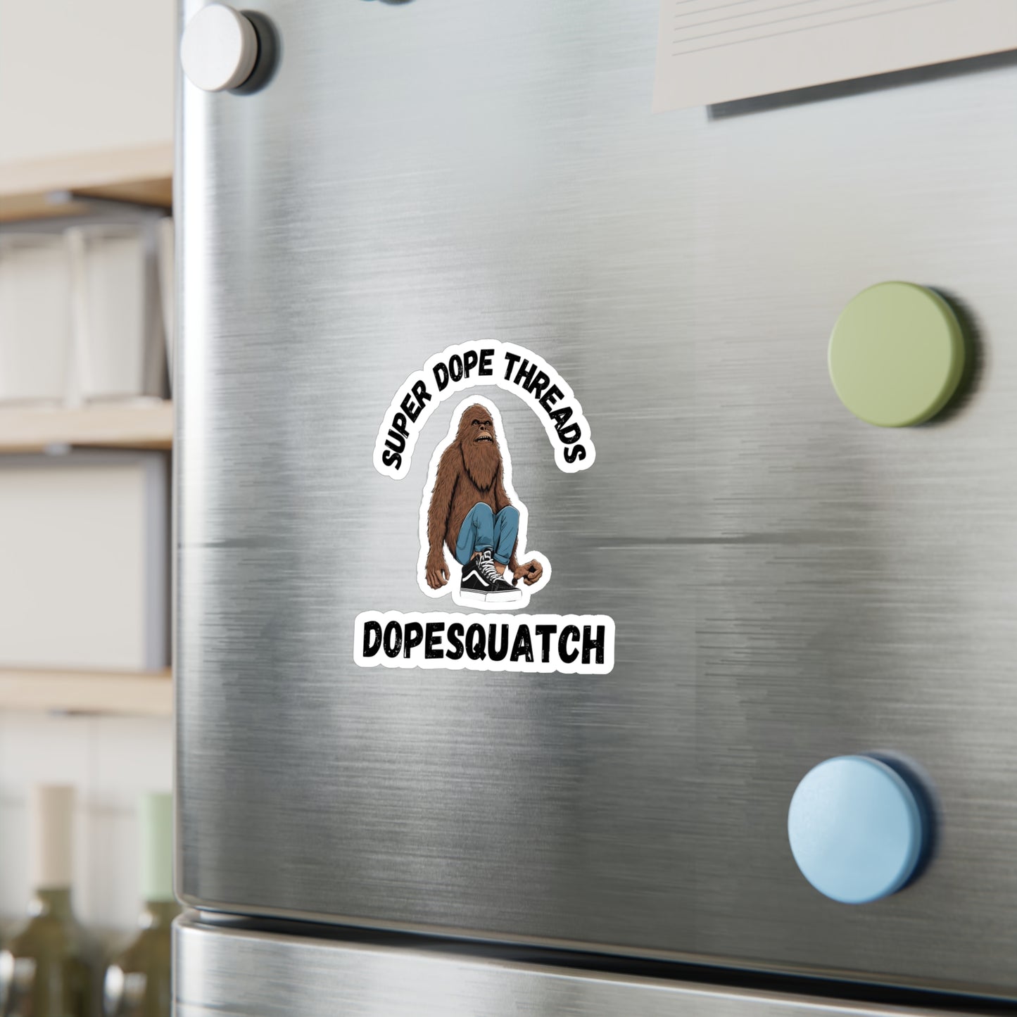 Super Dope Threads - DopeSquatch Decal