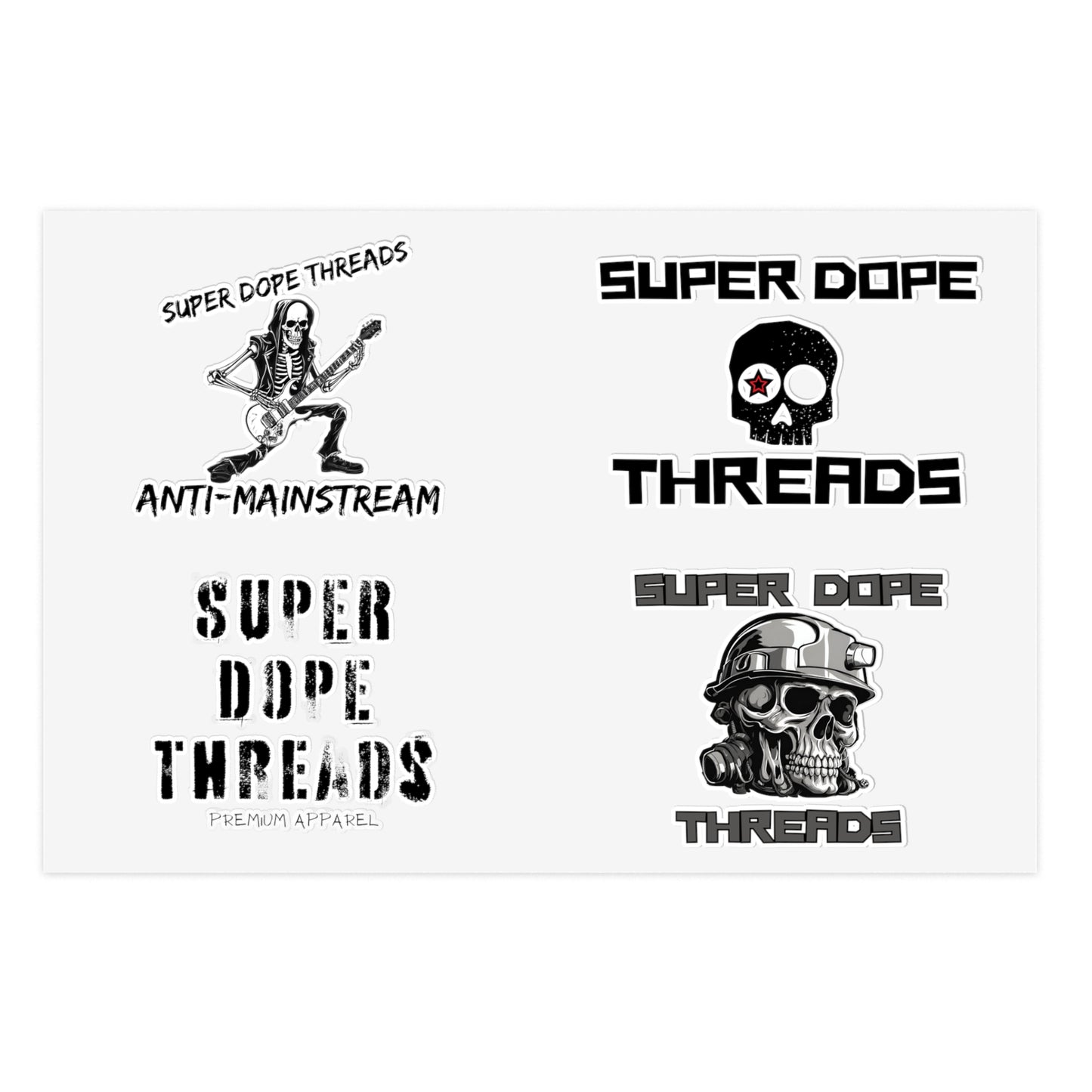 Super Dope Threads - Holy Sheet of Stickers