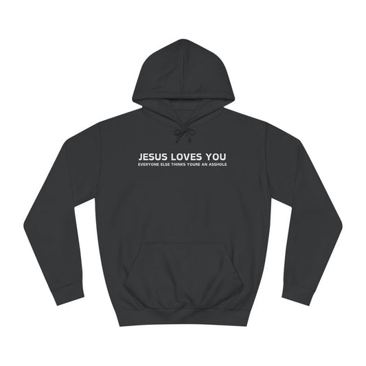 Super Dope Threads -  Jesus Loves You Hoodie