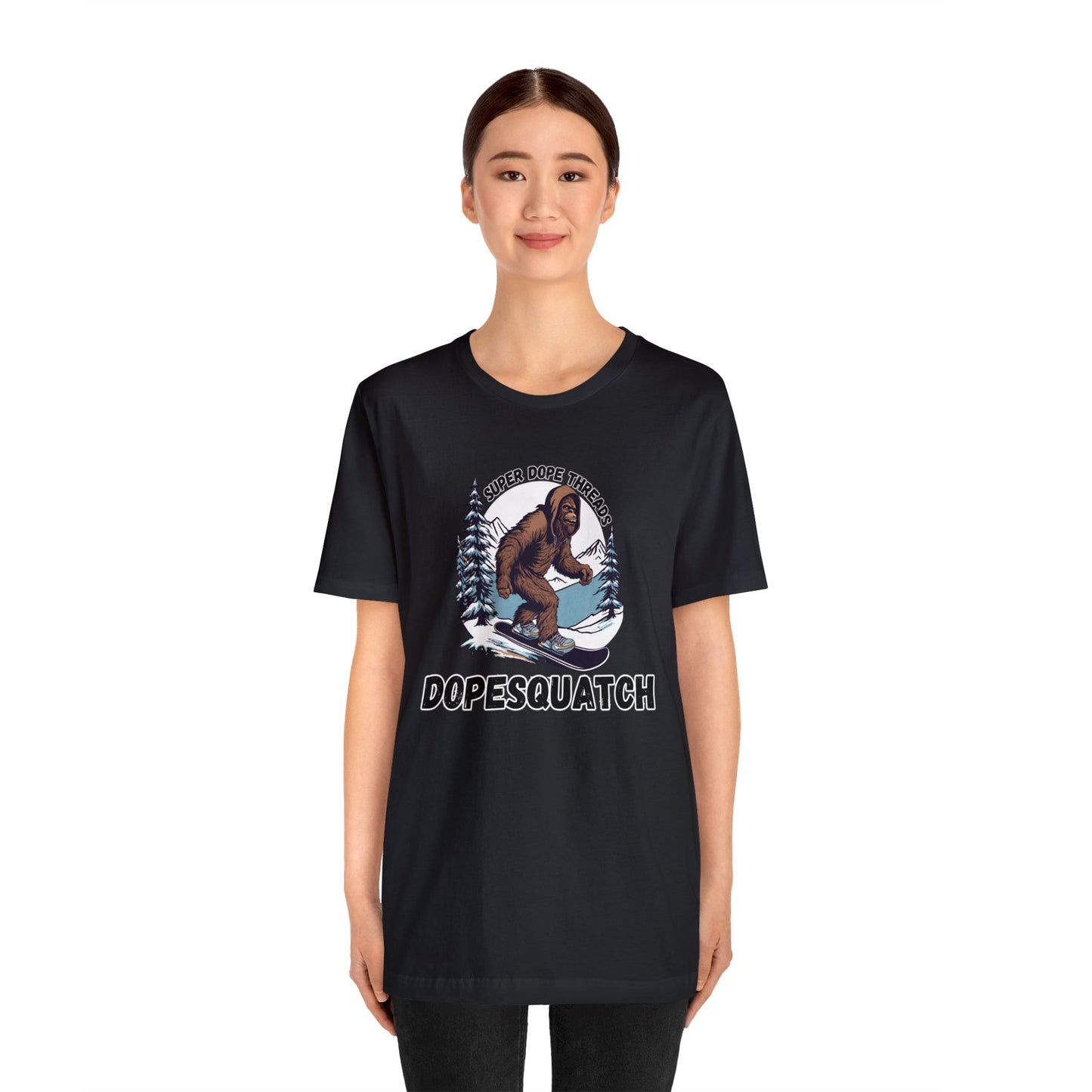 Super Dope Threads - DopeSquatch Snowboard Tee