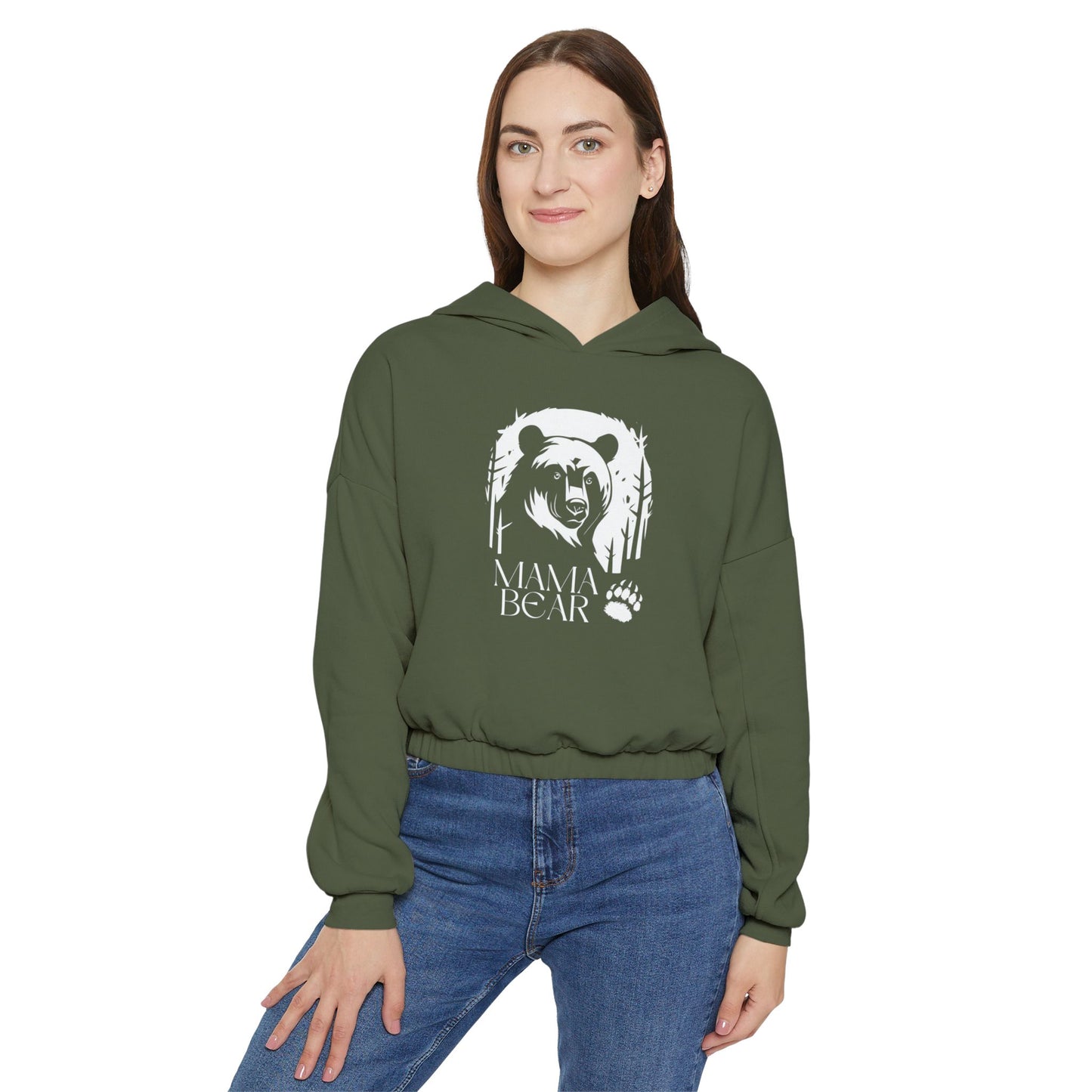 Super Dope Ladies - Mama Bear Cinched Hoodie