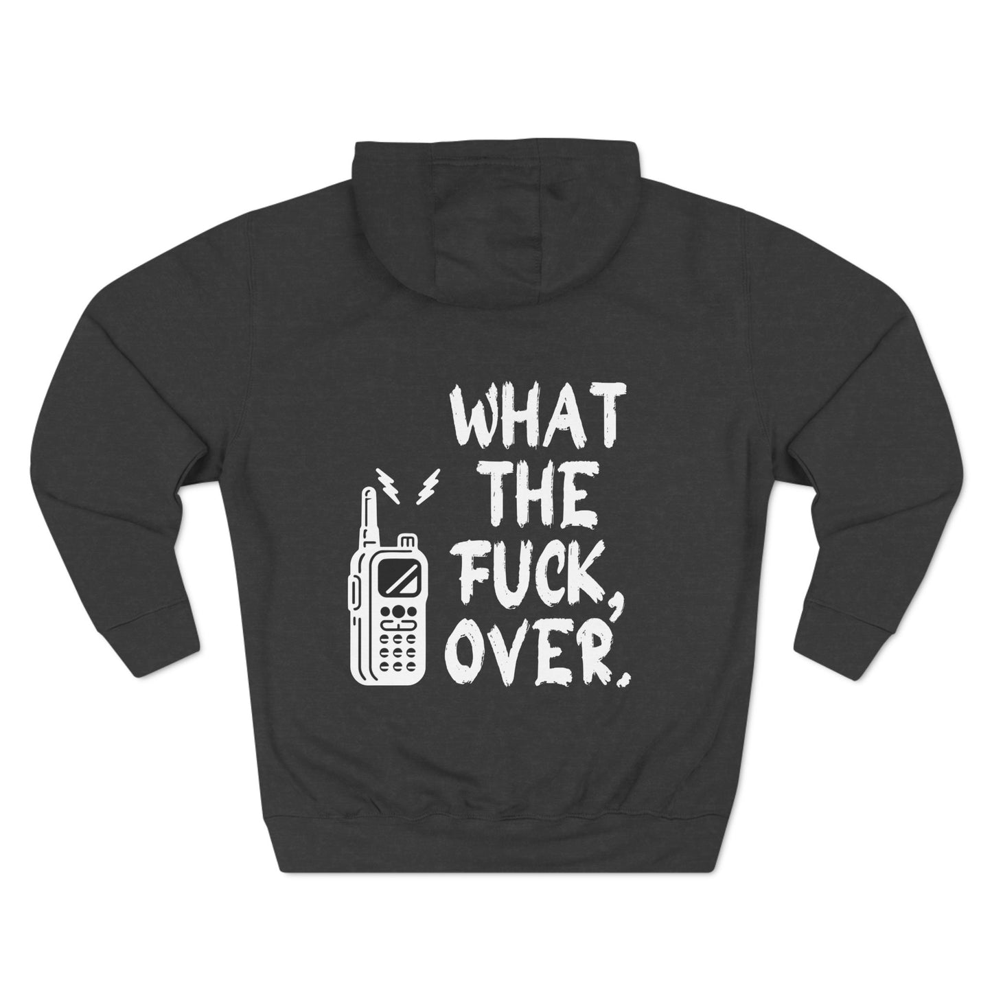 Super Dope Threads - WTF, Over Hoodie