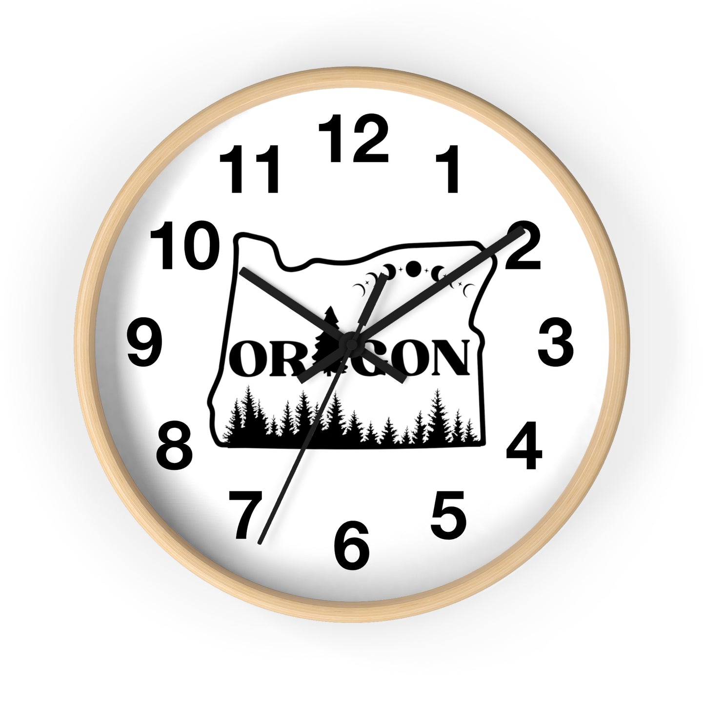 Oregon Wall clock