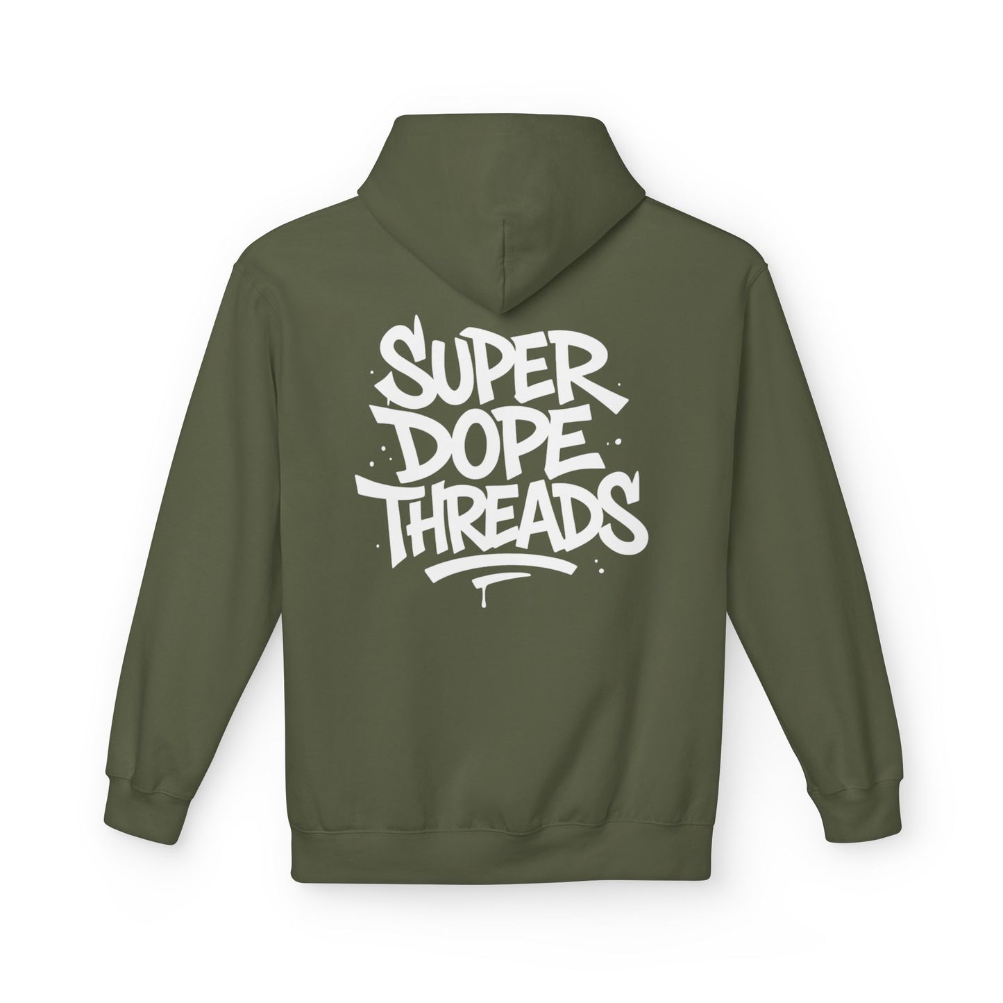 Super Dope Threads - Graffiti Logo Hoodie