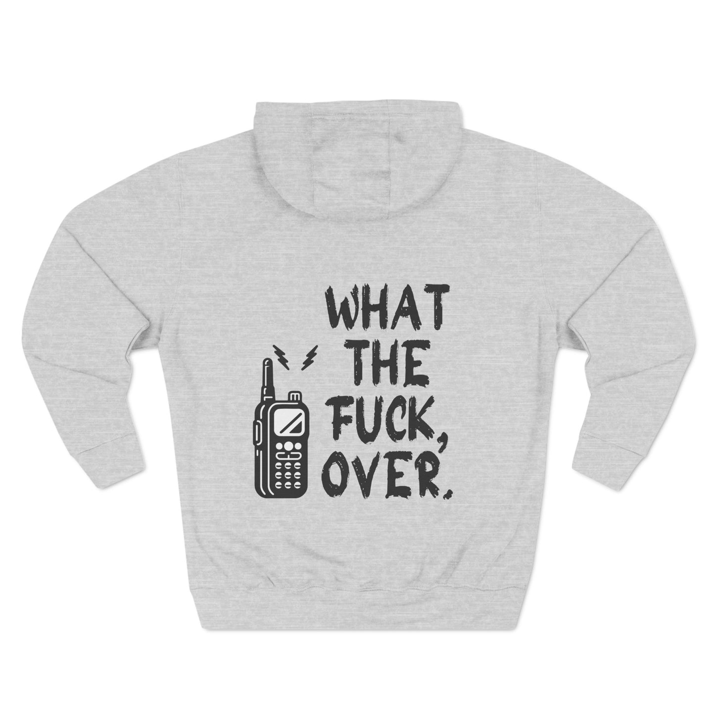 Super Dope Threads - WTF, Over Hoodie