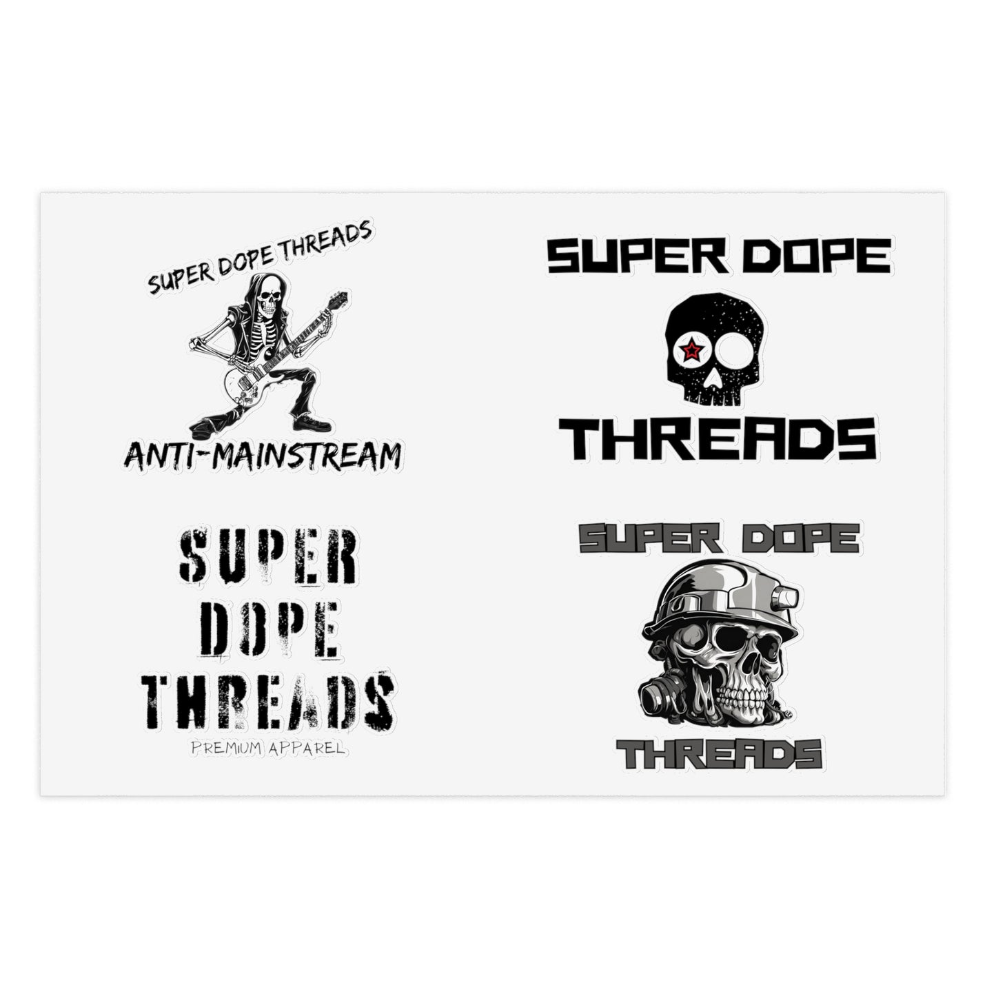 Super Dope Threads - Holy Sheet of Stickers