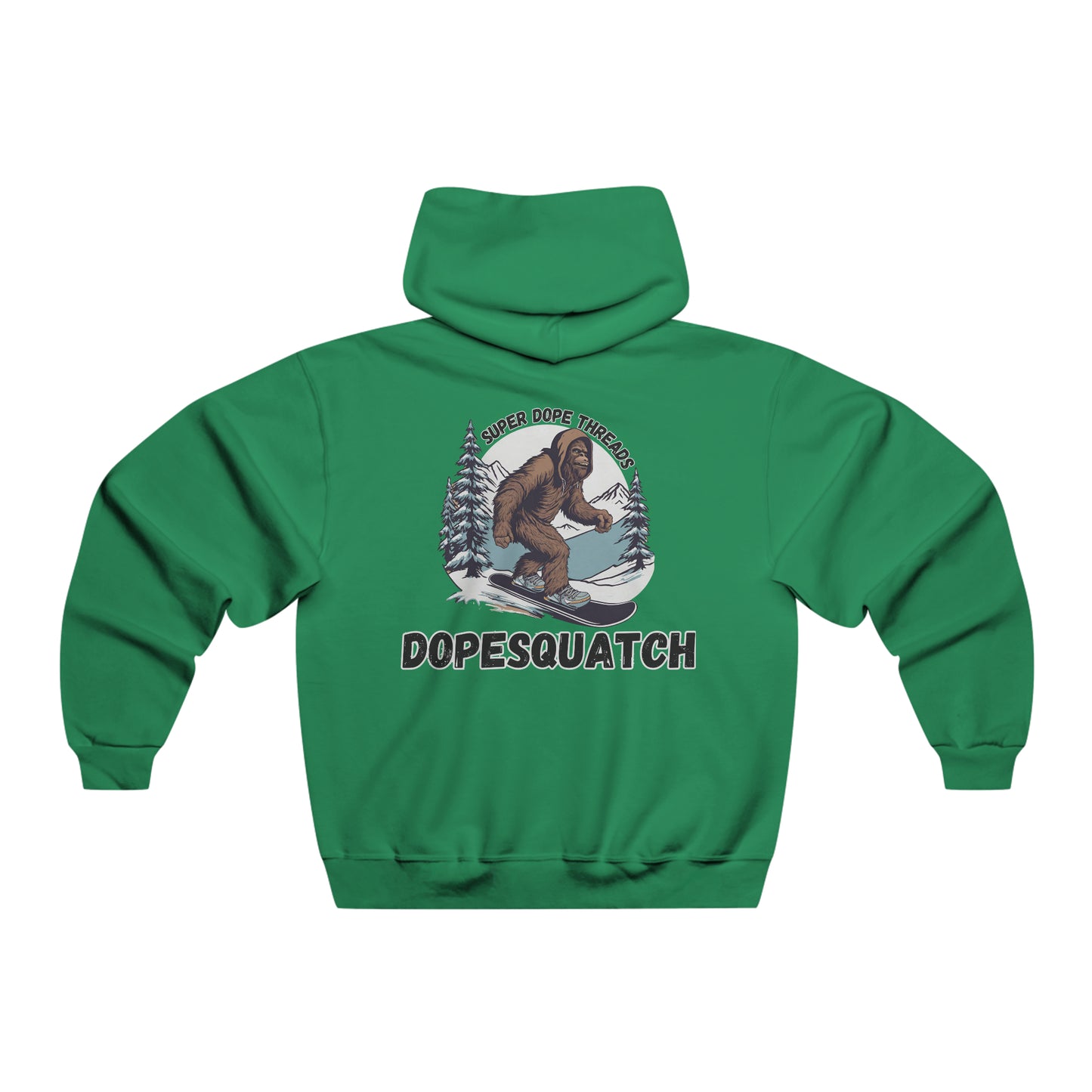 Super Dope Threads - DopeSquatch Snowboard Hoodie