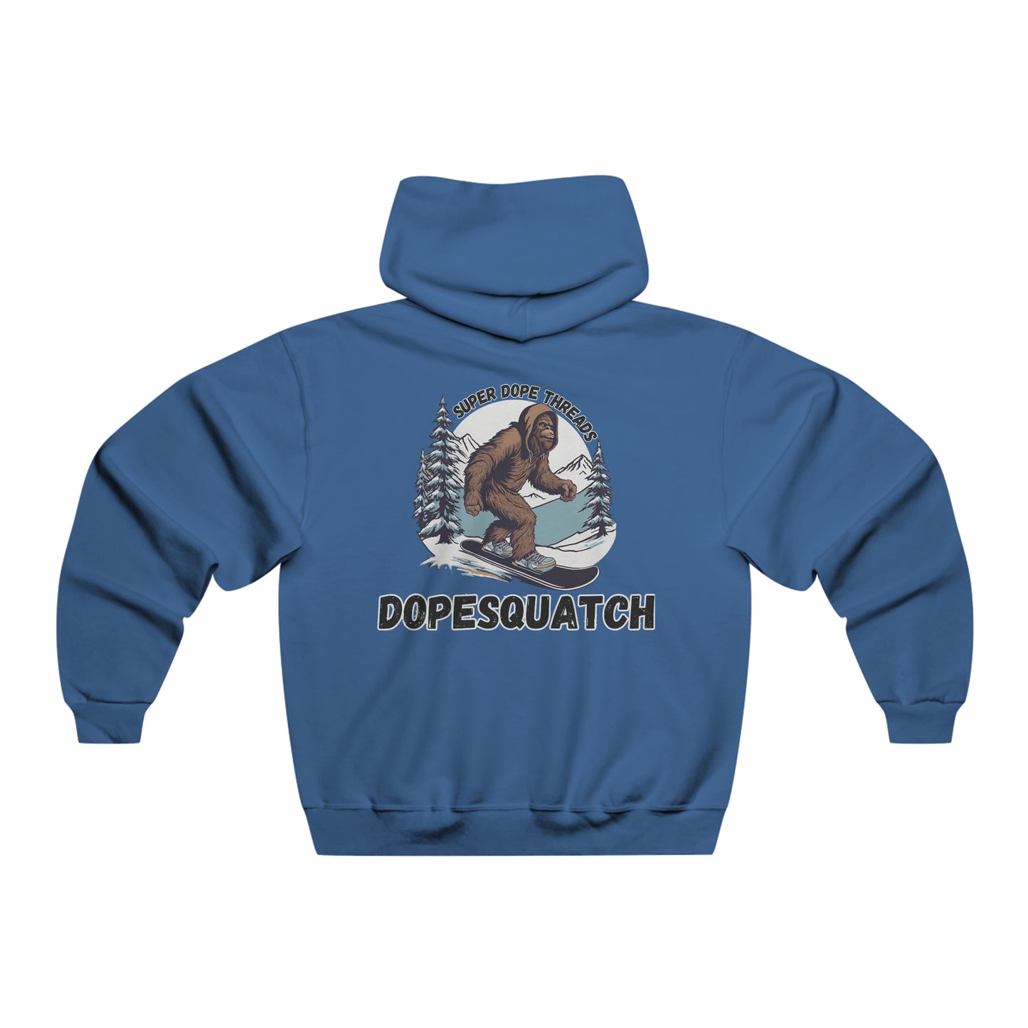 Super Dope Threads - DopeSquatch Snowboard Hoodie