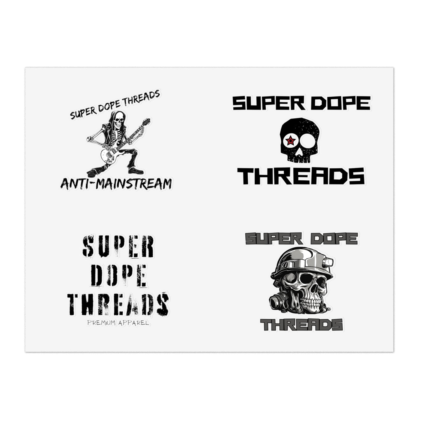 Super Dope Threads - Holy Sheet of Stickers