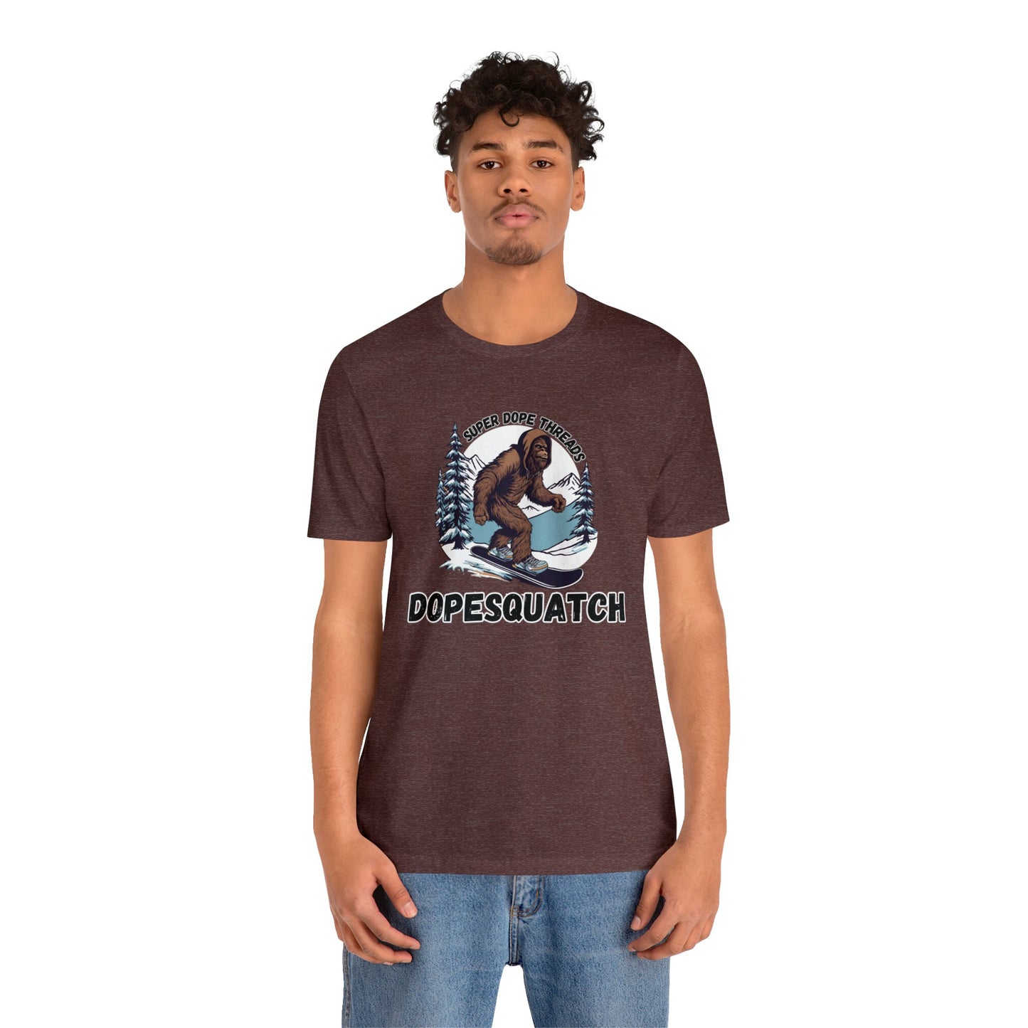 Super Dope Threads - DopeSquatch Snowboard Tee