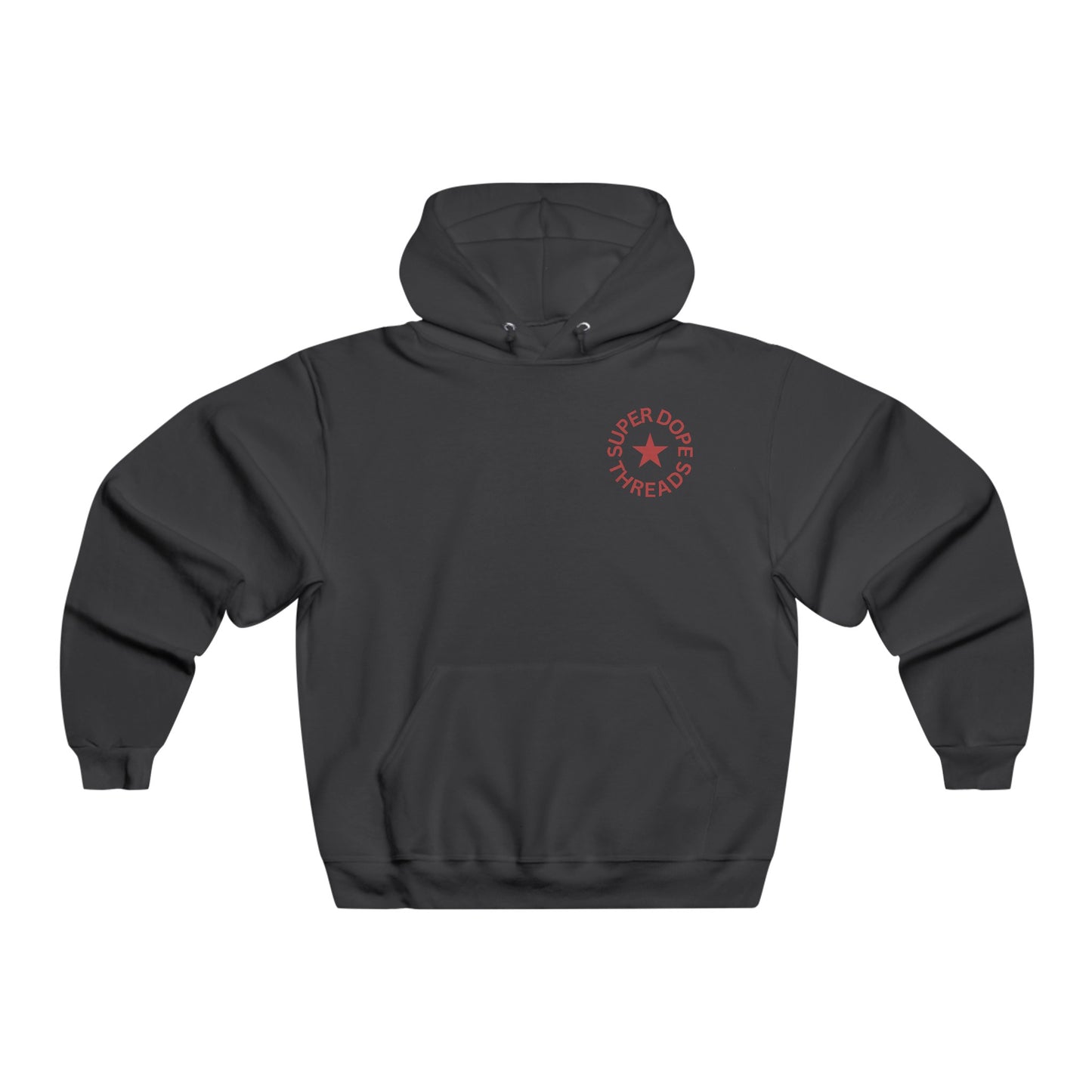 Super Dope Threads - Red Circle Logo Hoodie