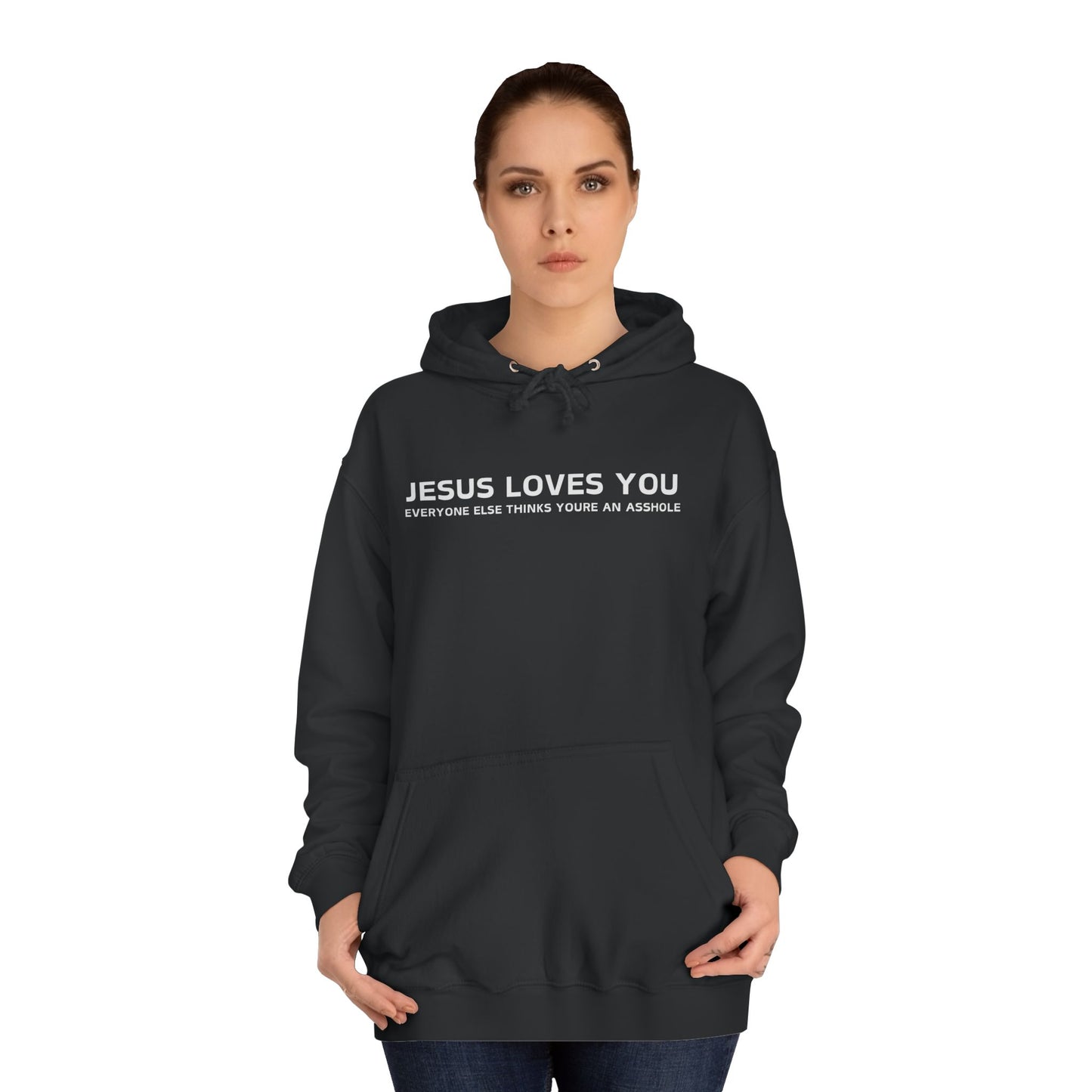 Super Dope Threads -  Jesus Loves You Hoodie