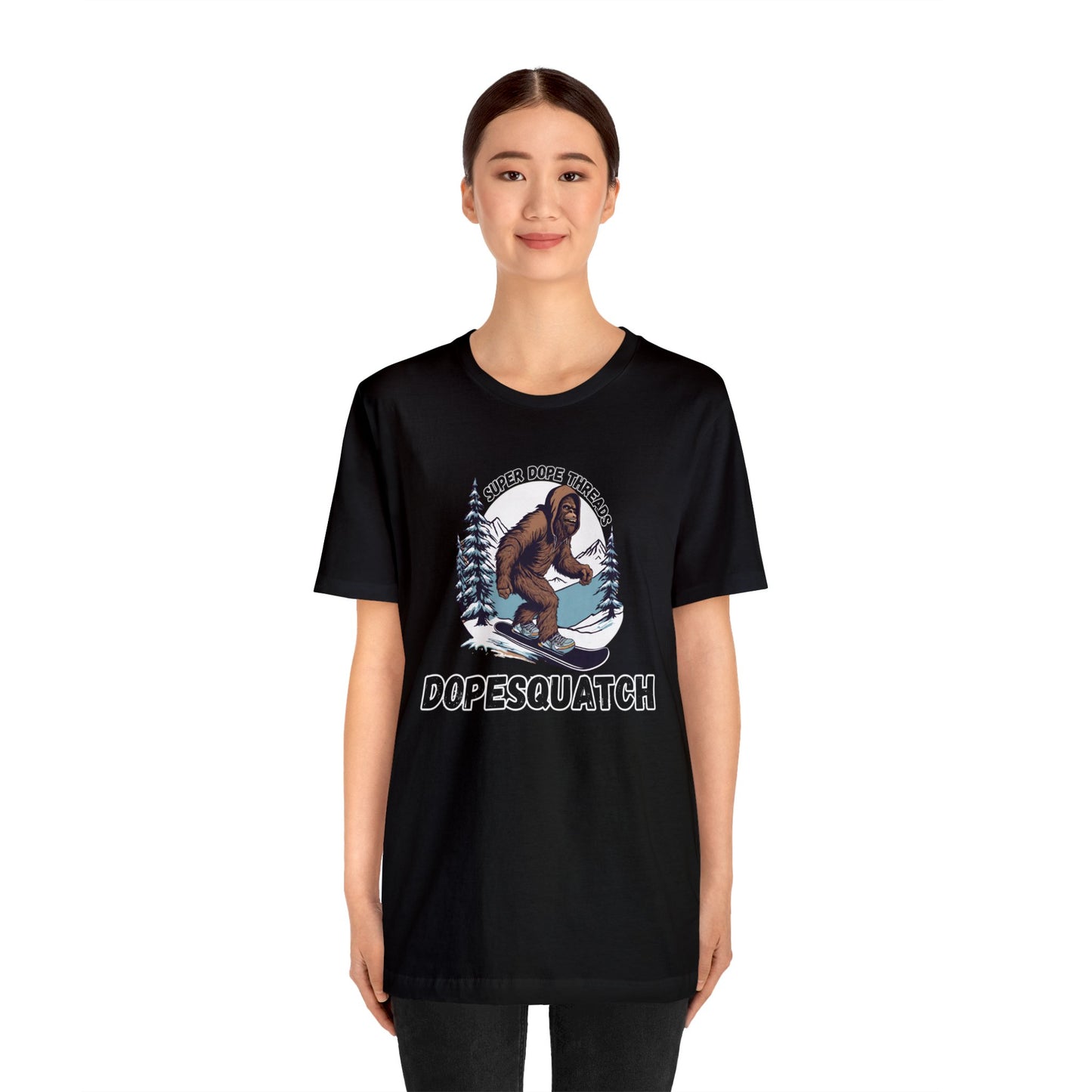 Super Dope Threads - DopeSquatch Snowboard Tee