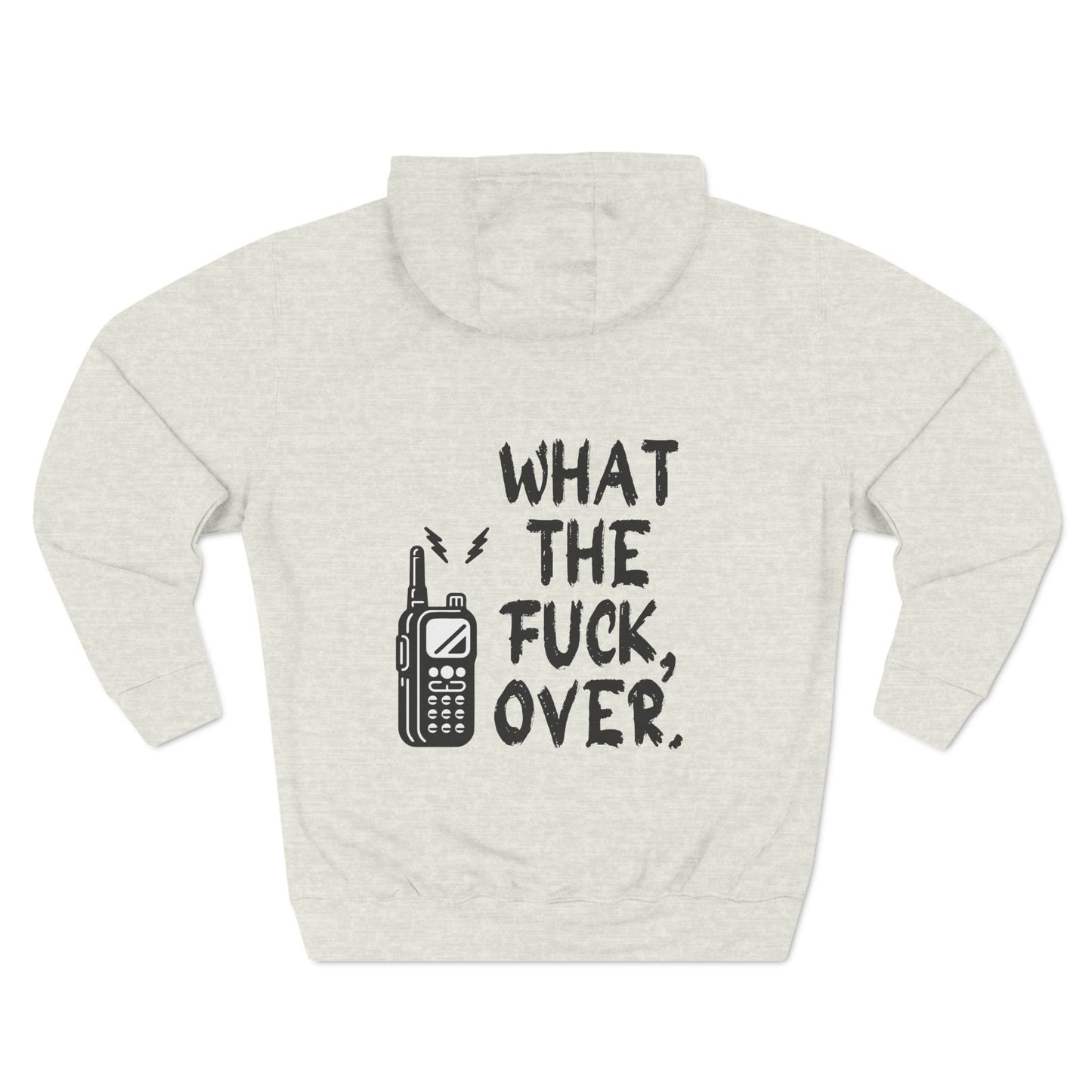 Super Dope Threads - WTF, Over Hoodie