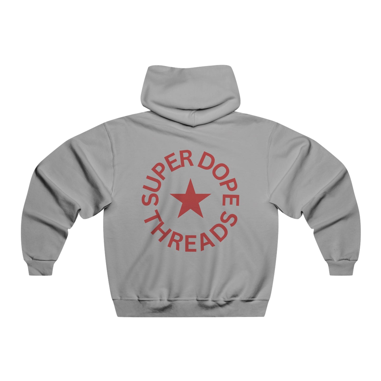 Super Dope Threads - Red Circle Logo Hoodie