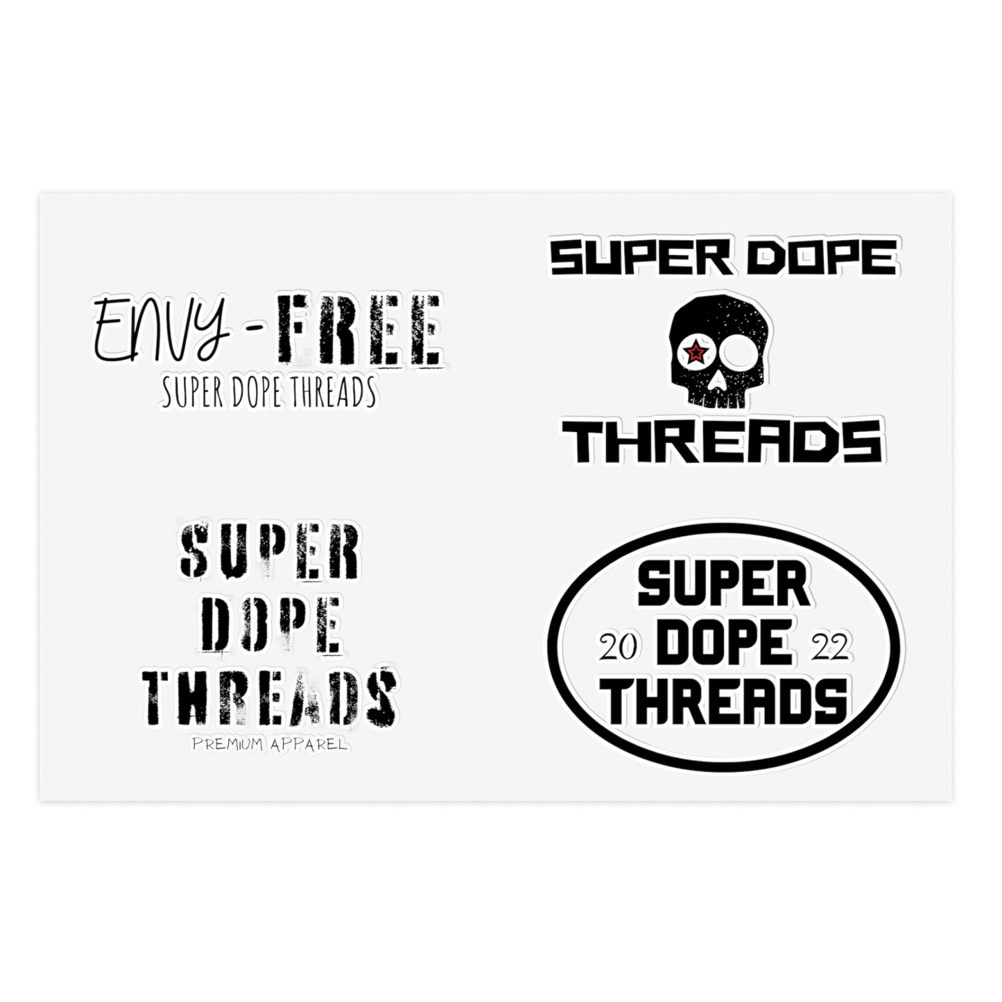 Super Dope Threads - Holy Sheet of Stickers