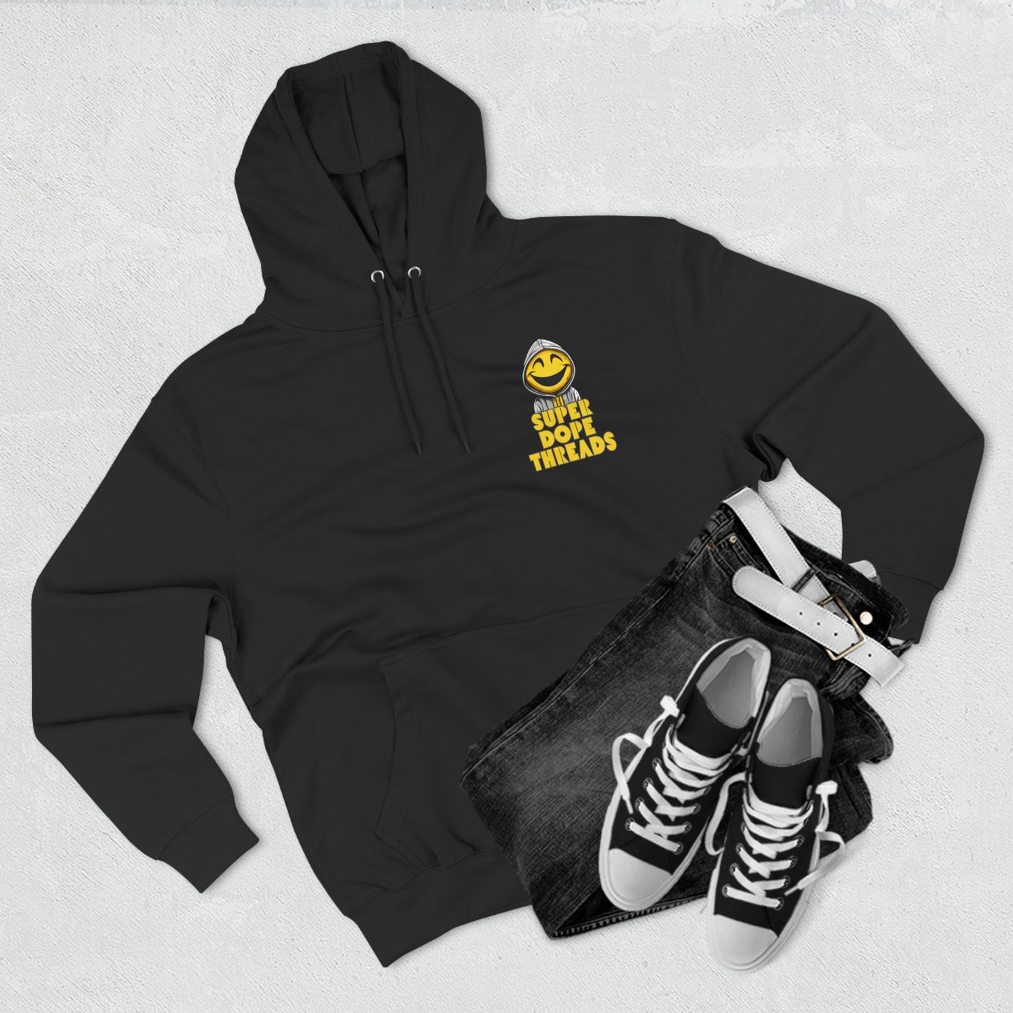 Super Dope Threads - Dope Smiley Hoodie