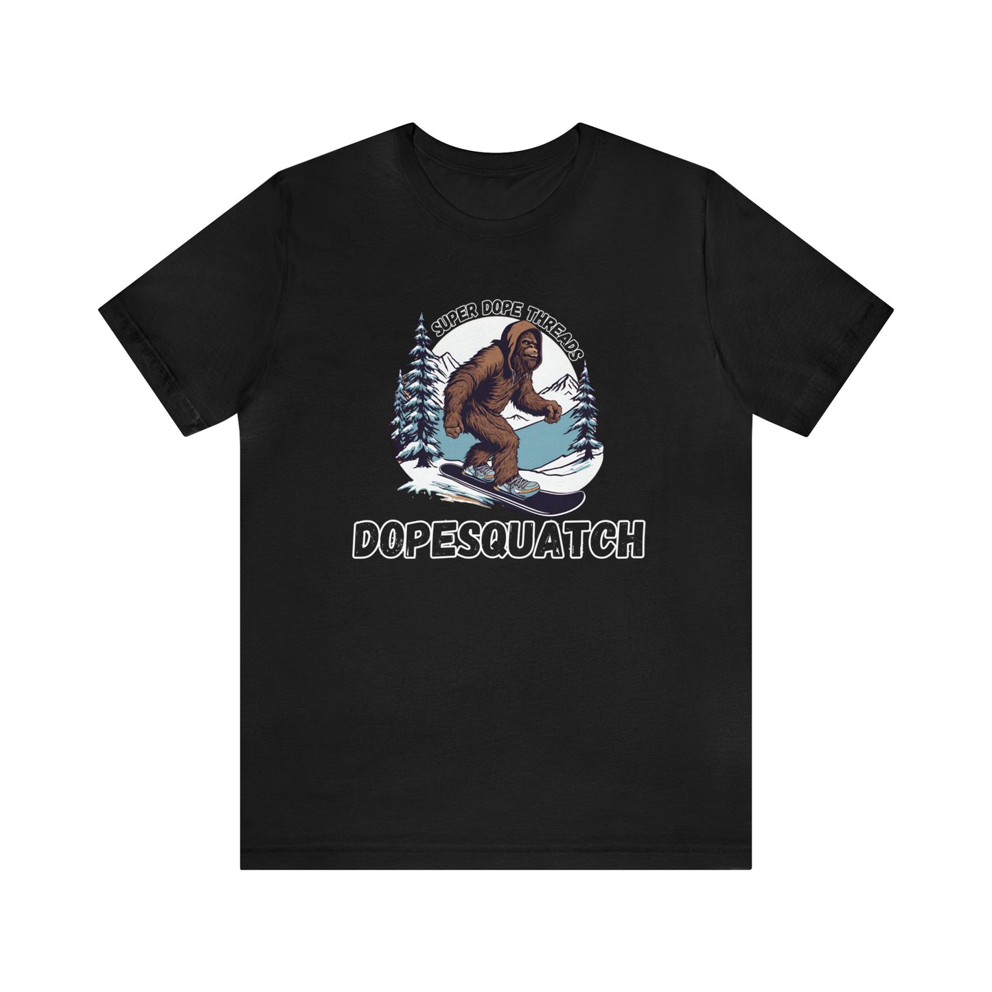 Super Dope Threads - DopeSquatch Snowboard Tee