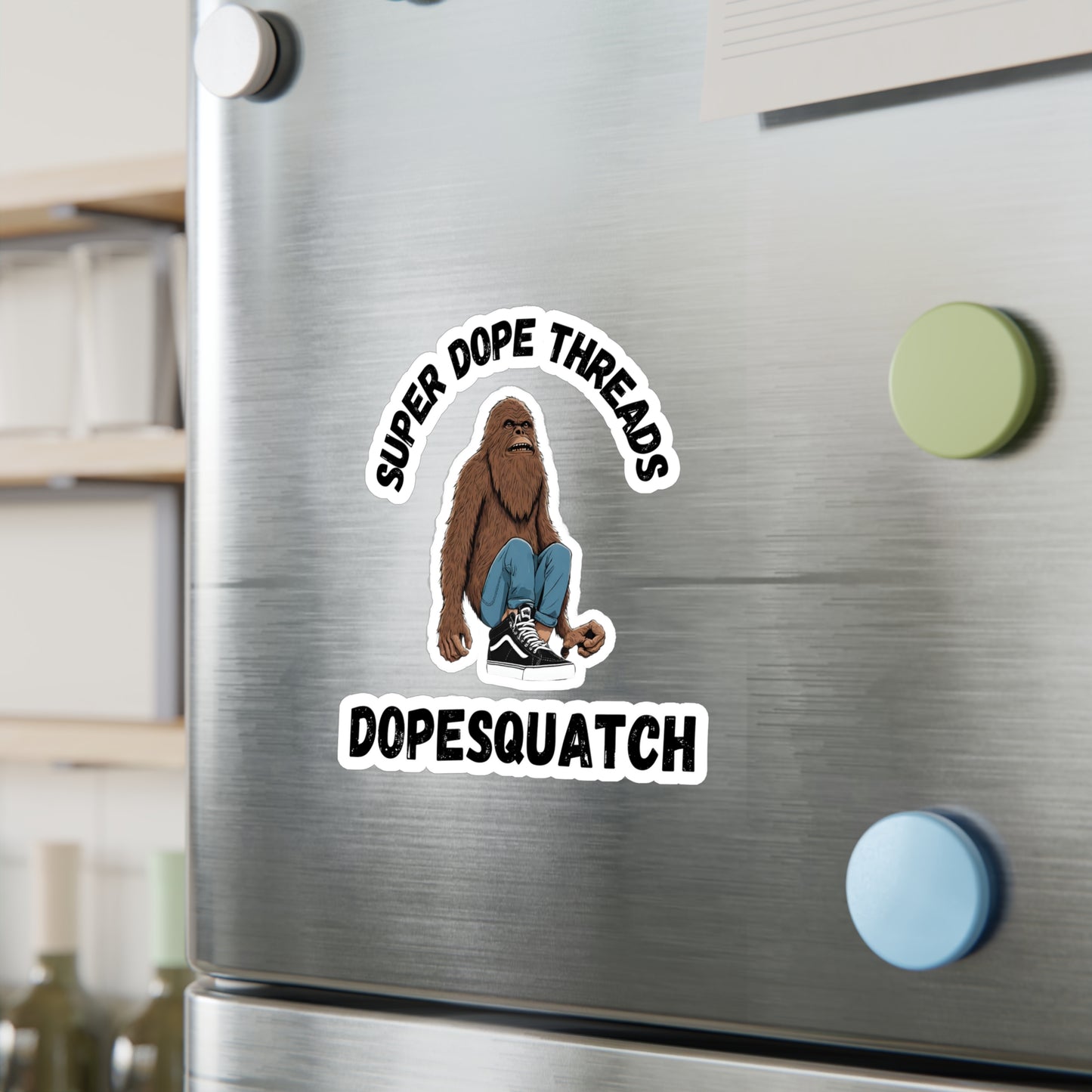 Super Dope Threads - DopeSquatch Decal