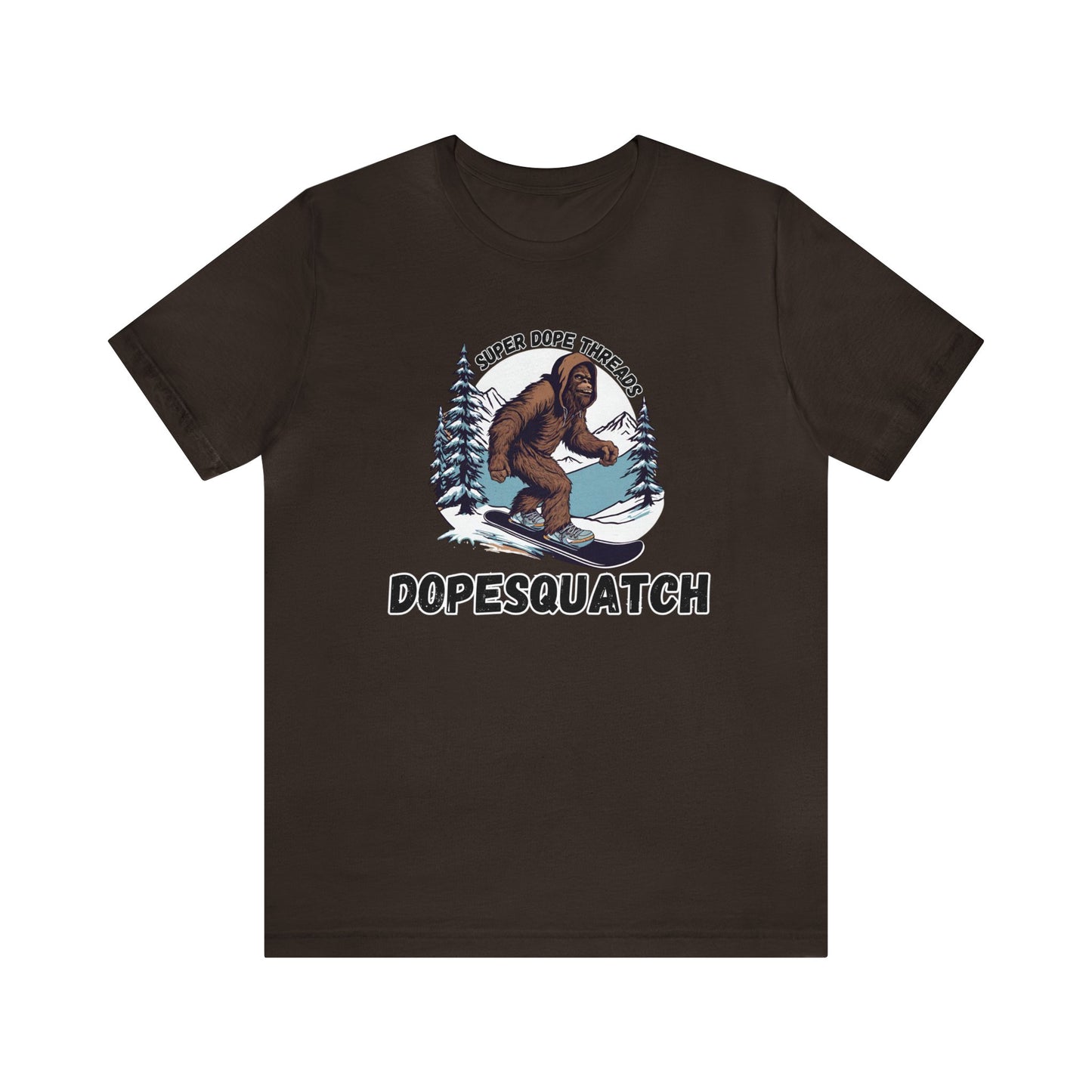 Super Dope Threads - DopeSquatch Snowboard Tee