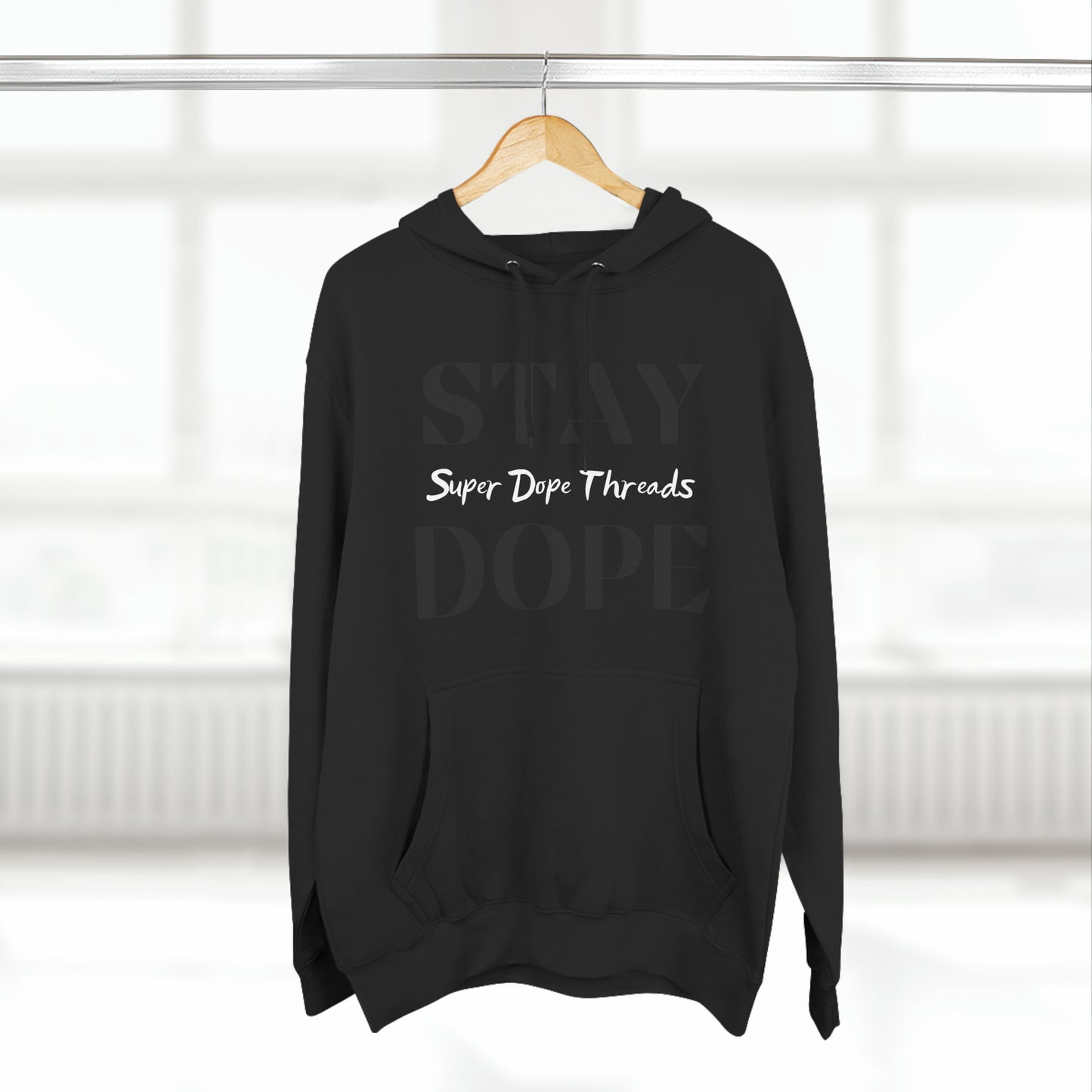 Super Dope Threads - Stay Dope 3 Panel Hoodie