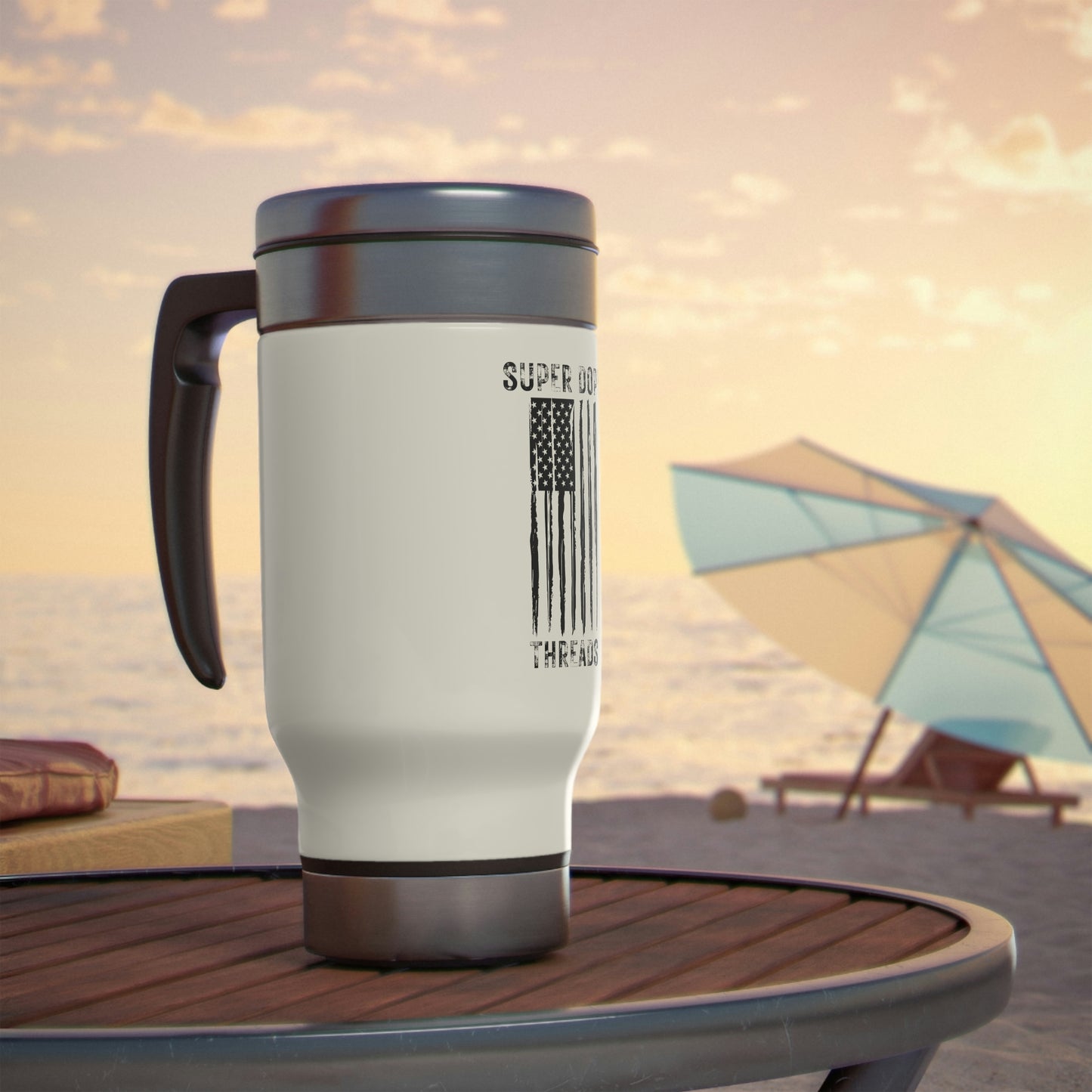 Super Dope Threads - Stainless Steel 14oz insulated mug