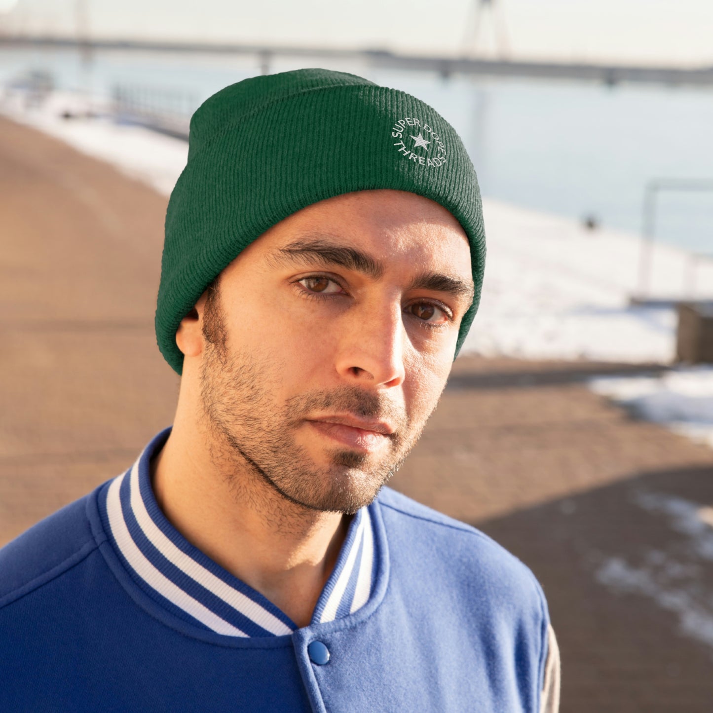 Super Dope Threads - Embroidered Knit Beanie