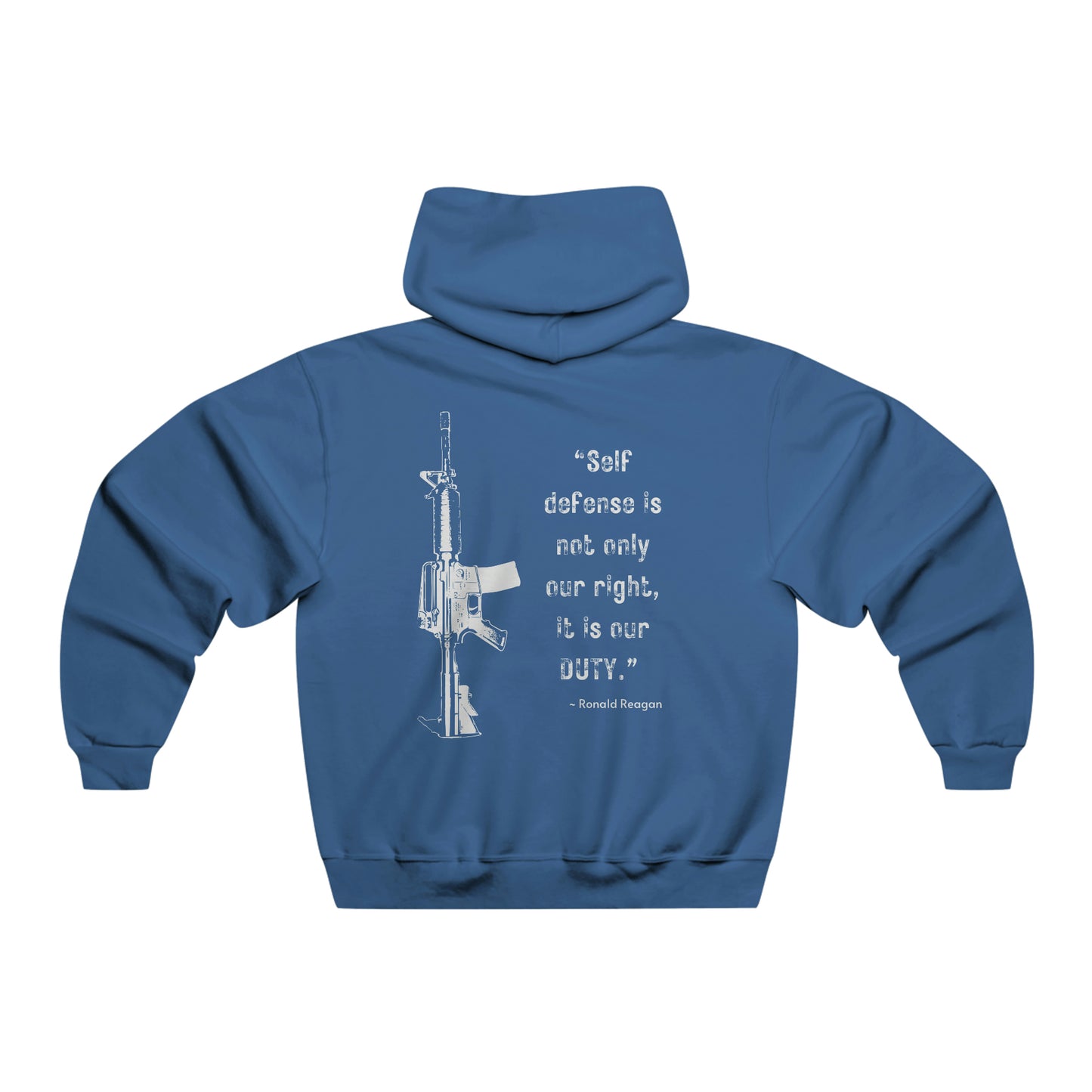 Super Dope Threads - Self Defense American Proud Hoodie