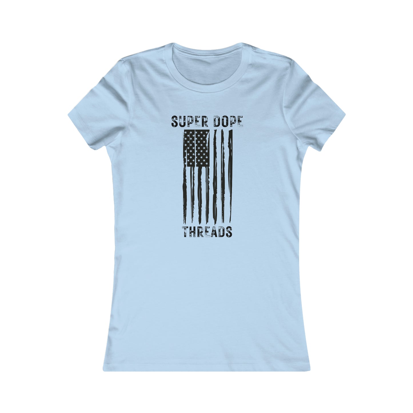 Super Dope Threads - Dope Ladies American Proud Tee