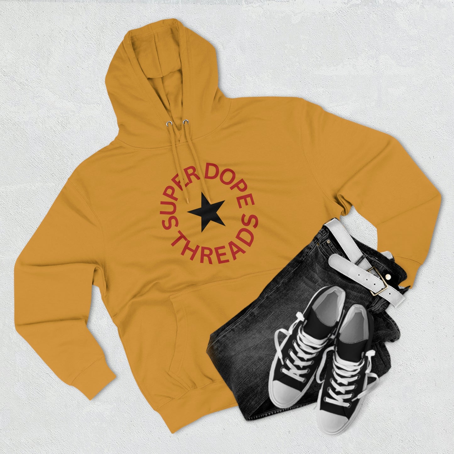 Super Dope Threads - Premium Pullover Hoodie