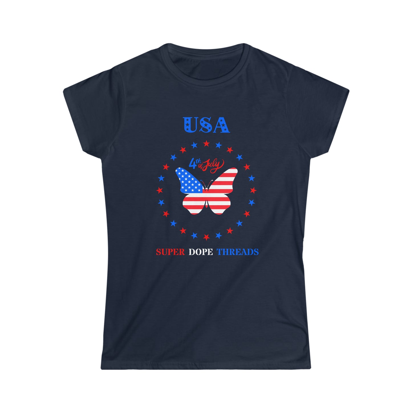 Super Dope Threads - Super Dope Ladies 4th Tee