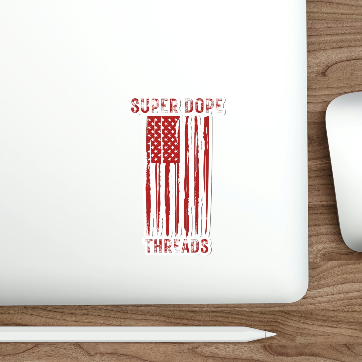 Super Dope Threads - Flag Sticker