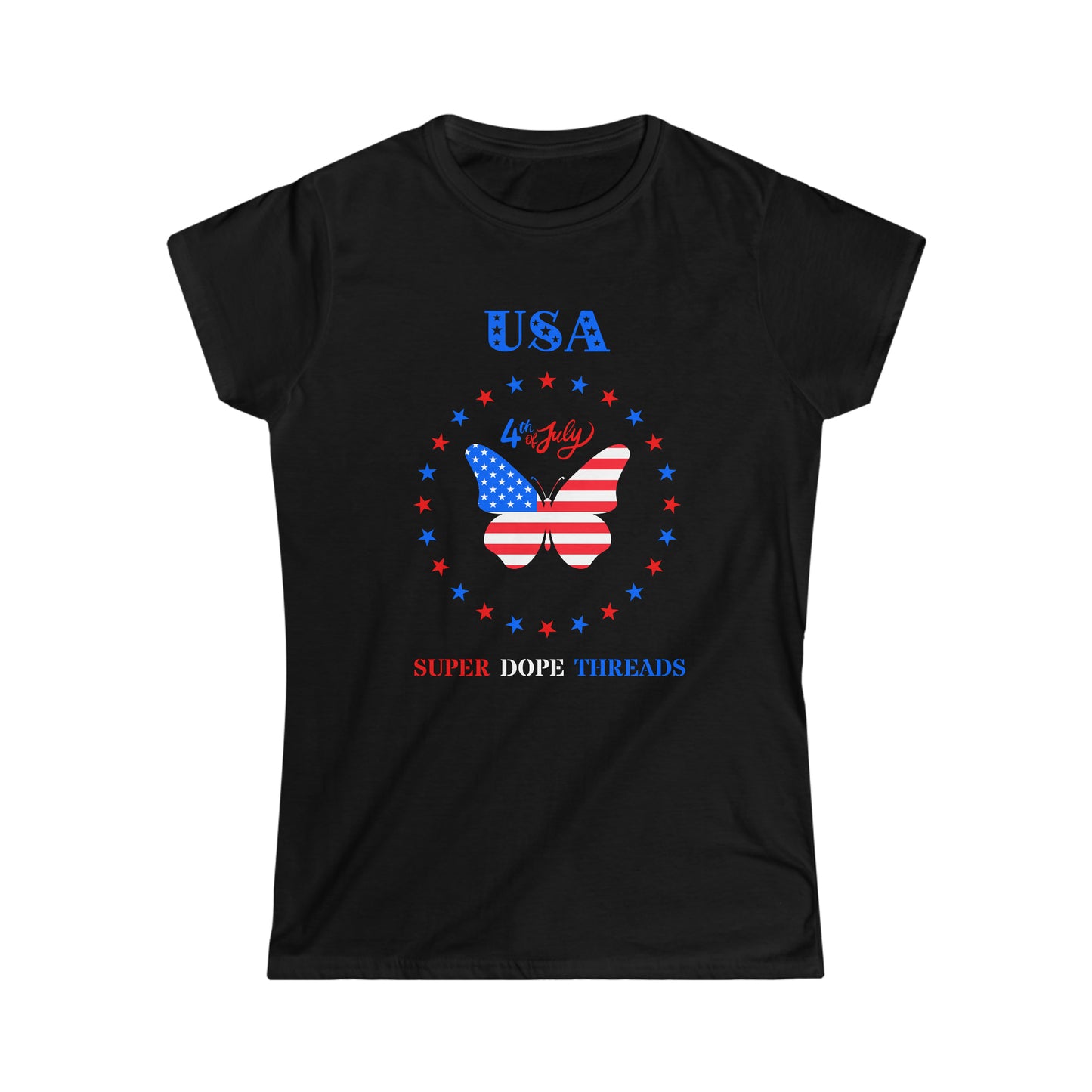 Super Dope Threads - Super Dope Ladies 4th Tee