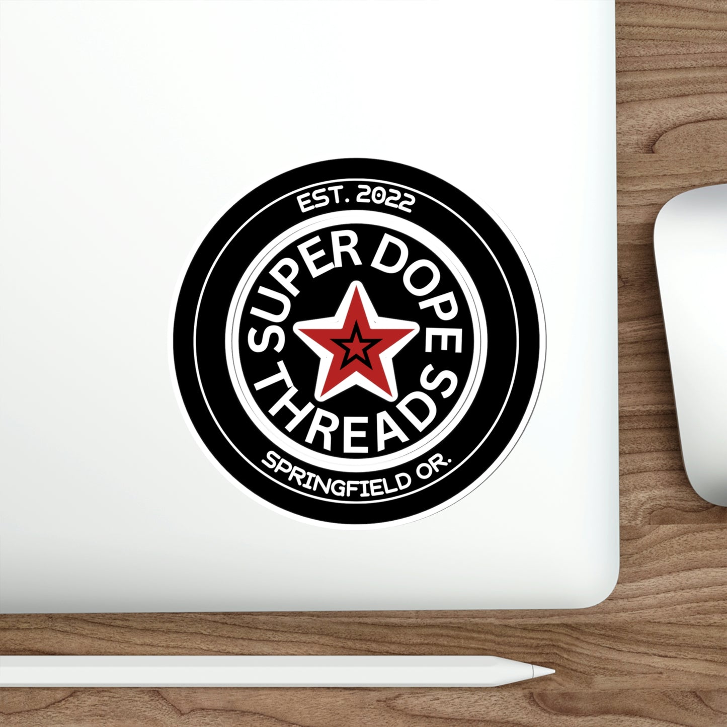 Super Dope Threads Die-Cut Sticker