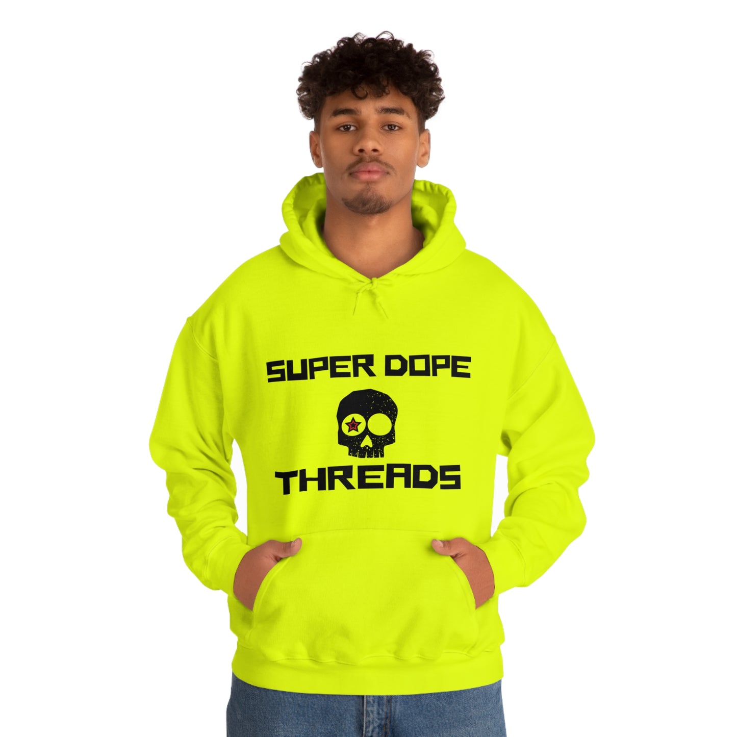 Super Dope Threads - Safety Green That’ll Happen Hoodie