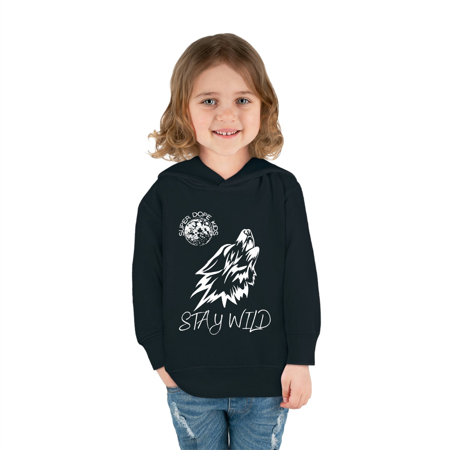 Super Dope Threads - Super Dope Kids "Stay Wild" Fleece Pullover Hoodie