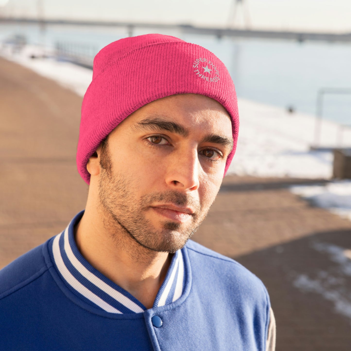 Super Dope Threads - Embroidered Knit Beanie