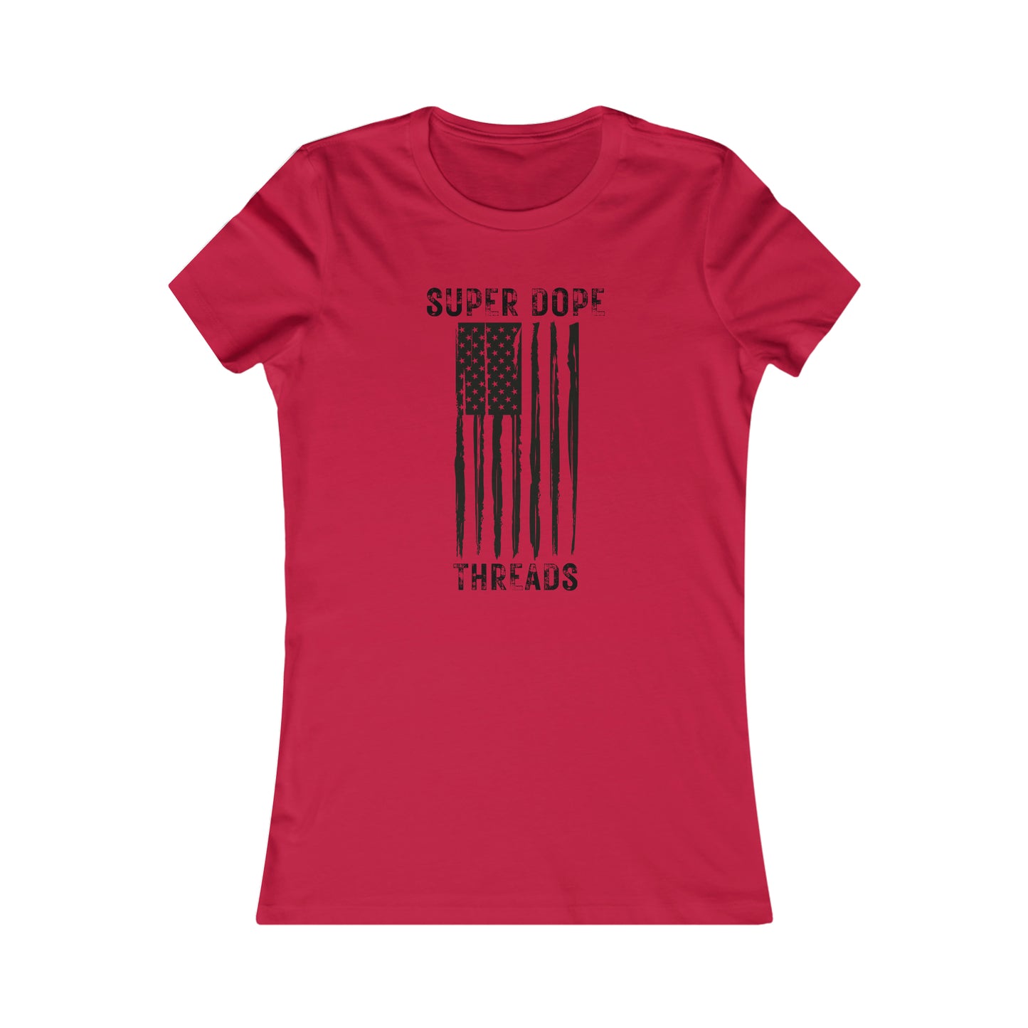 Super Dope Threads - Dope Ladies American Proud Tee