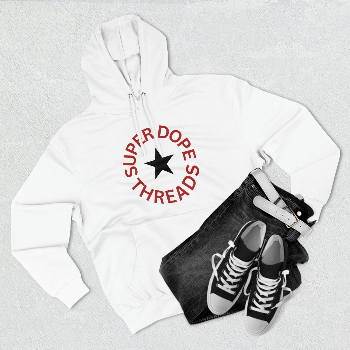 Super Dope Threads - Premium Pullover Hoodie