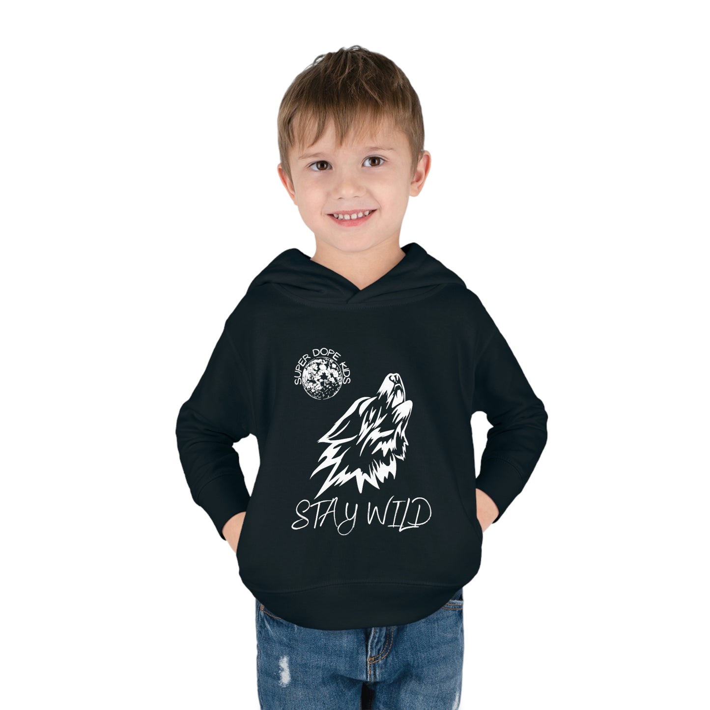 Super Dope Threads - Super Dope Kids "Stay Wild" Fleece Pullover Hoodie