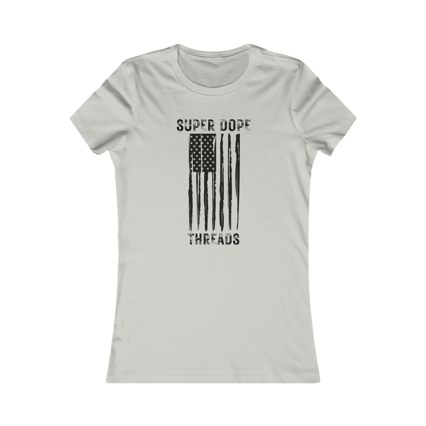 Super Dope Threads - Dope Ladies American Proud Tee