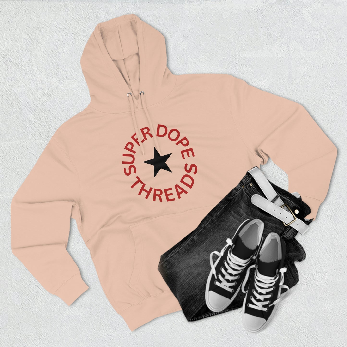 Super Dope Threads - Premium Pullover Hoodie